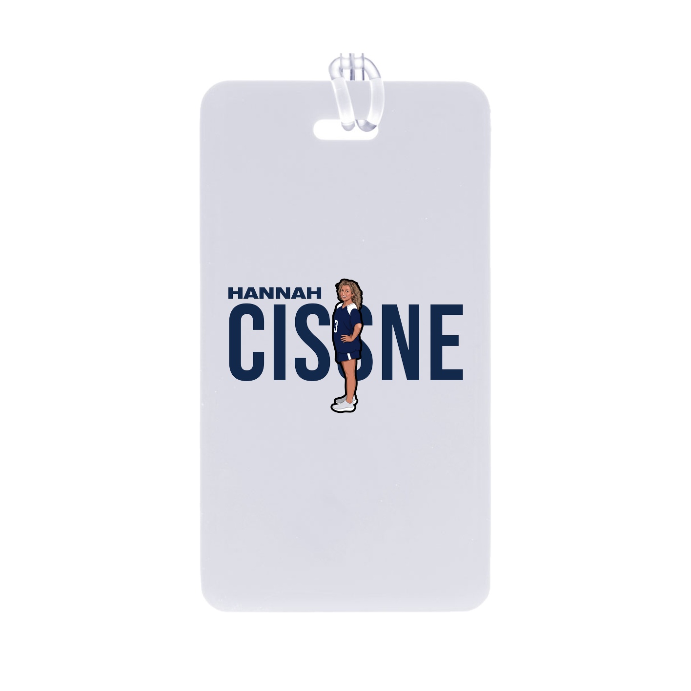 Bag Tag — Player Name in Classic
