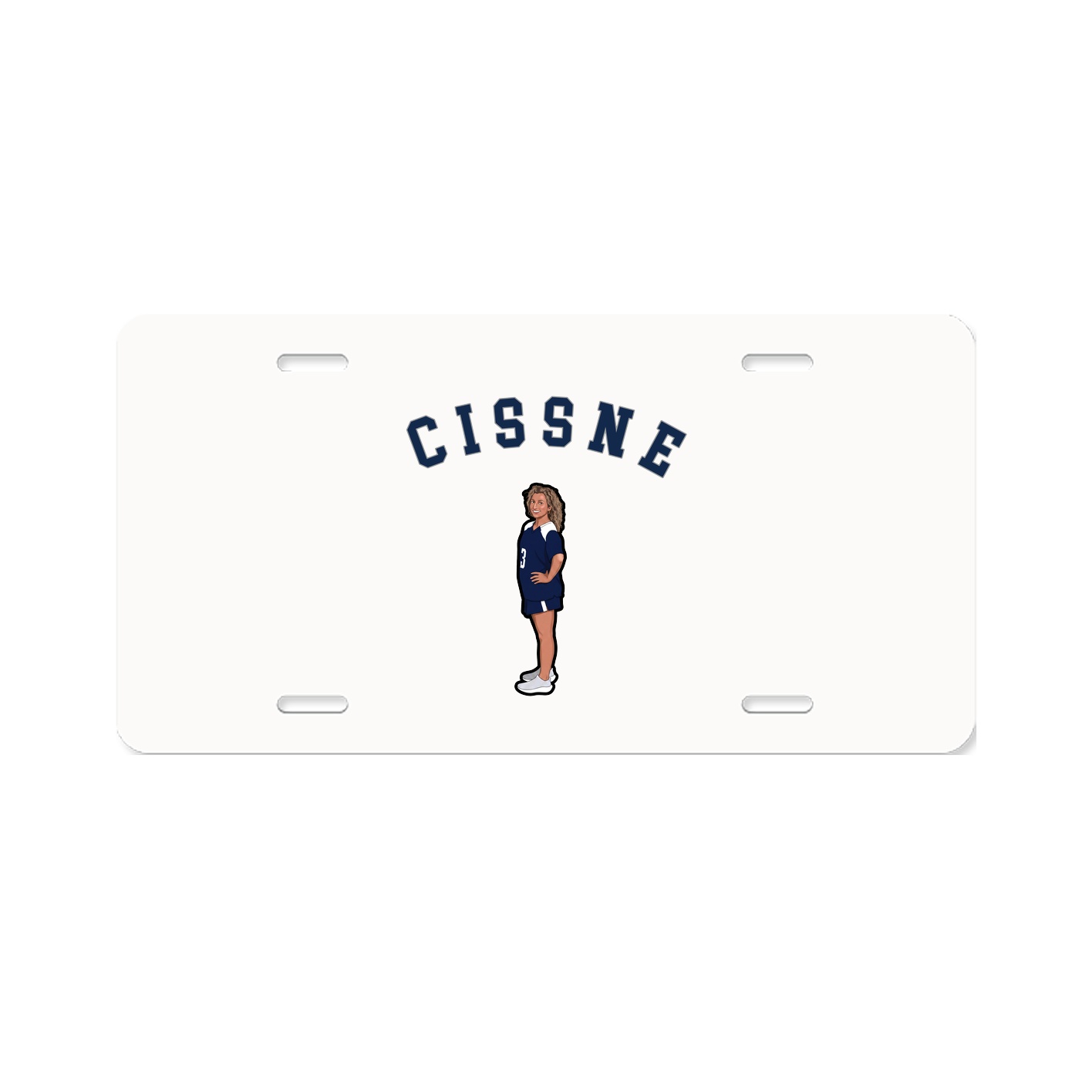 License Plate — Shirsey Arch in Classic
