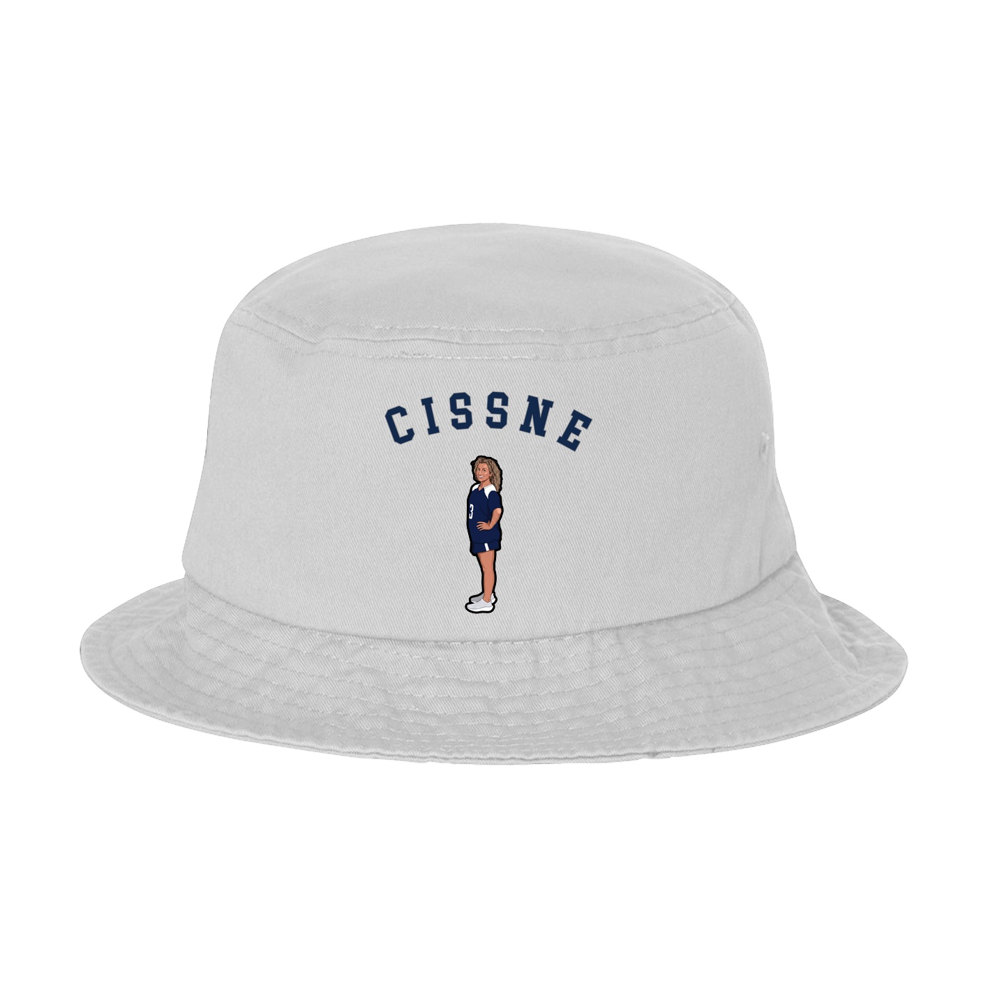 Bucket Cap — Shirsey Arch in White