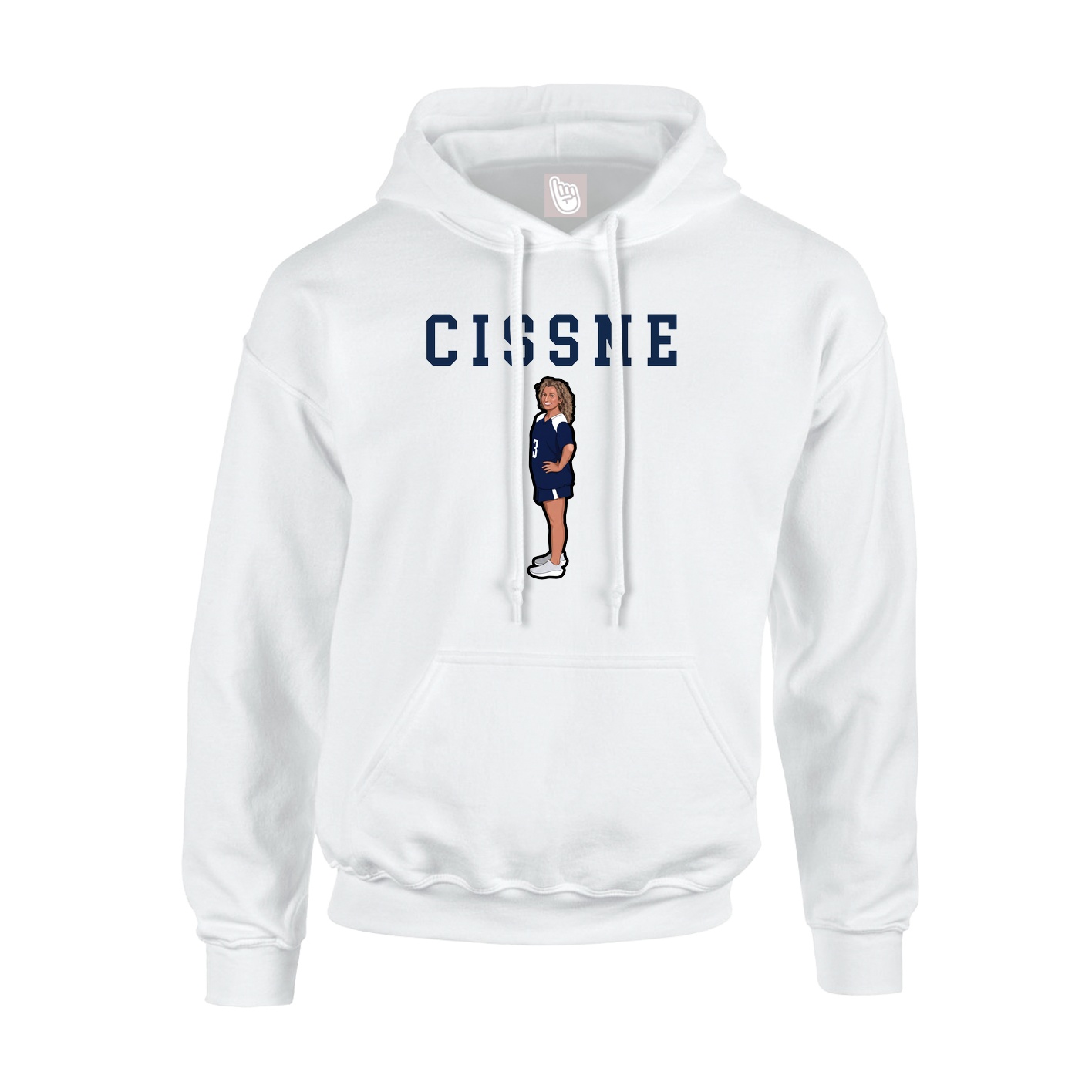 Youth Hoodie — Shirsey in White