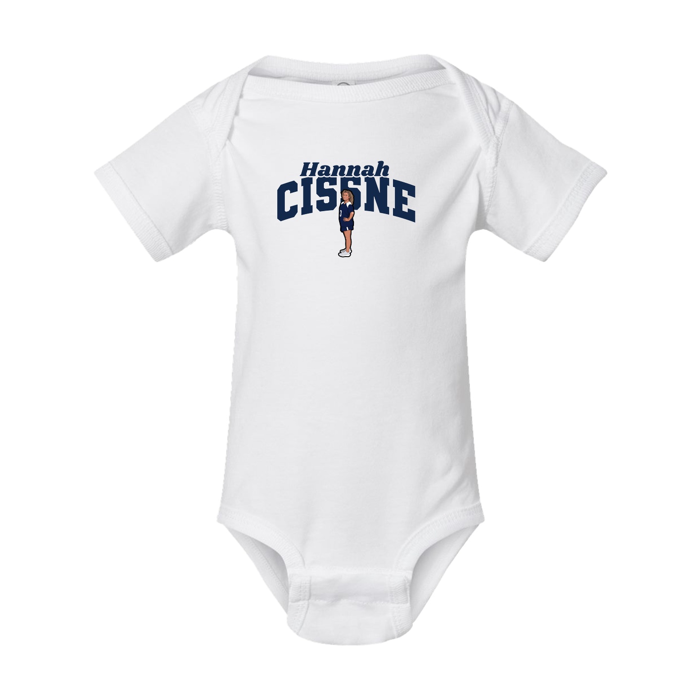 Baby Onesie — Signature Arch in White