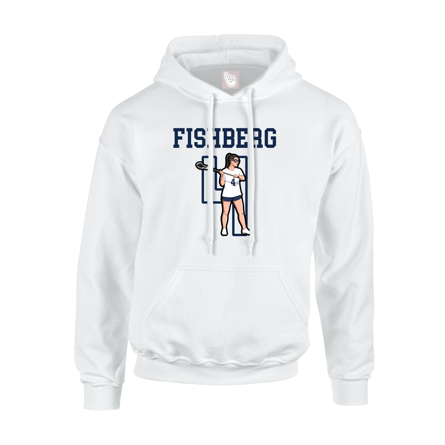 Youth Hoodie — Shirsey in White