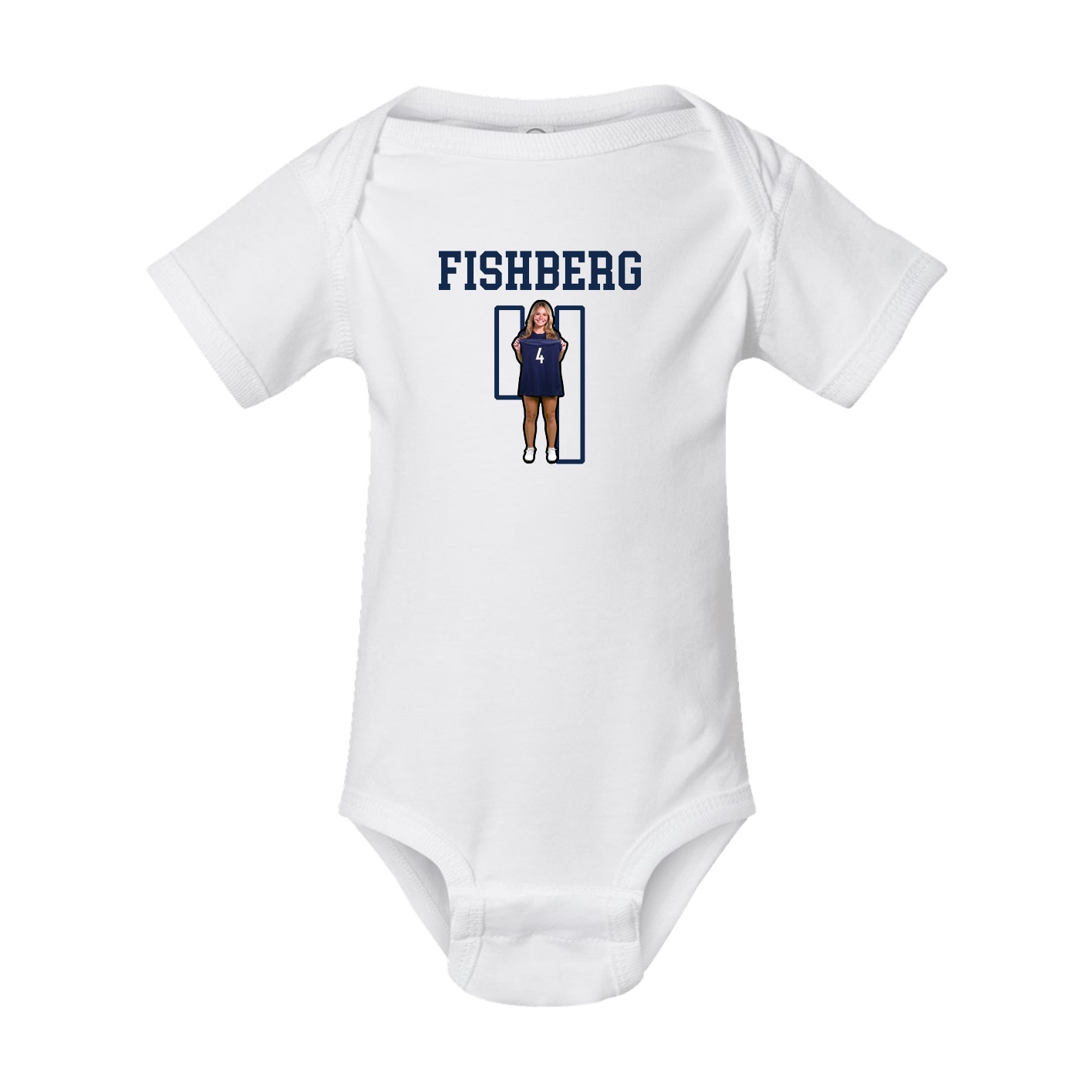 Baby Onesie — Shirsey in White