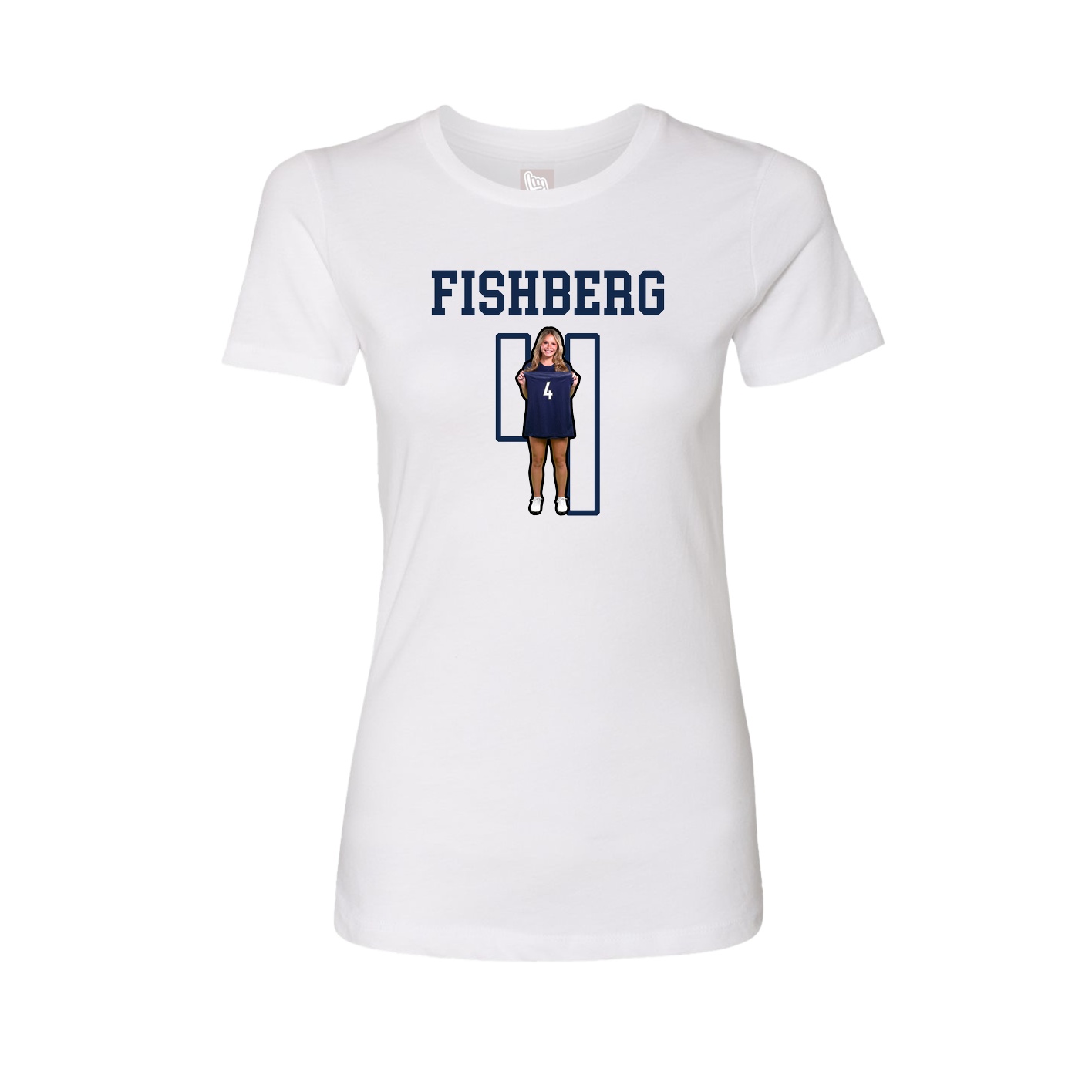 Fitted Women's Tee — Shirsey in White