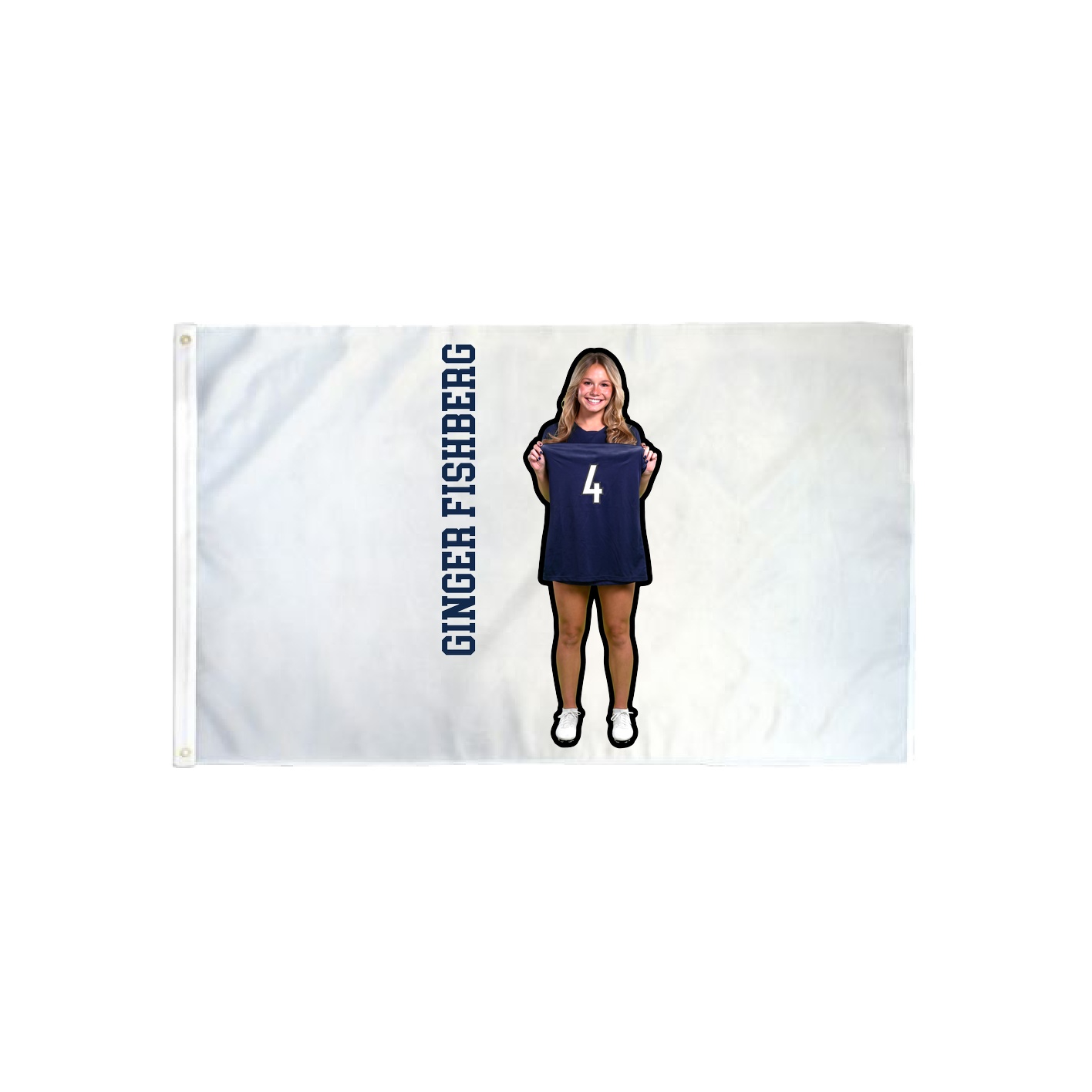 3x5 Flag — Name Vertical in Classic