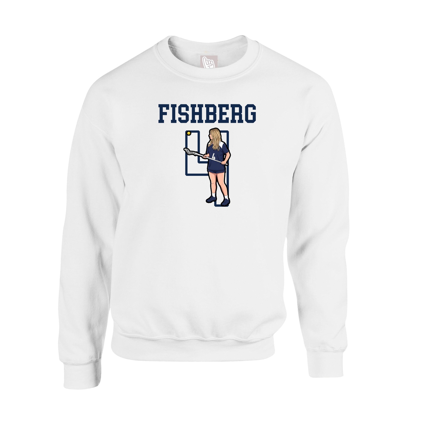 Fleece Crew — Shirsey in White