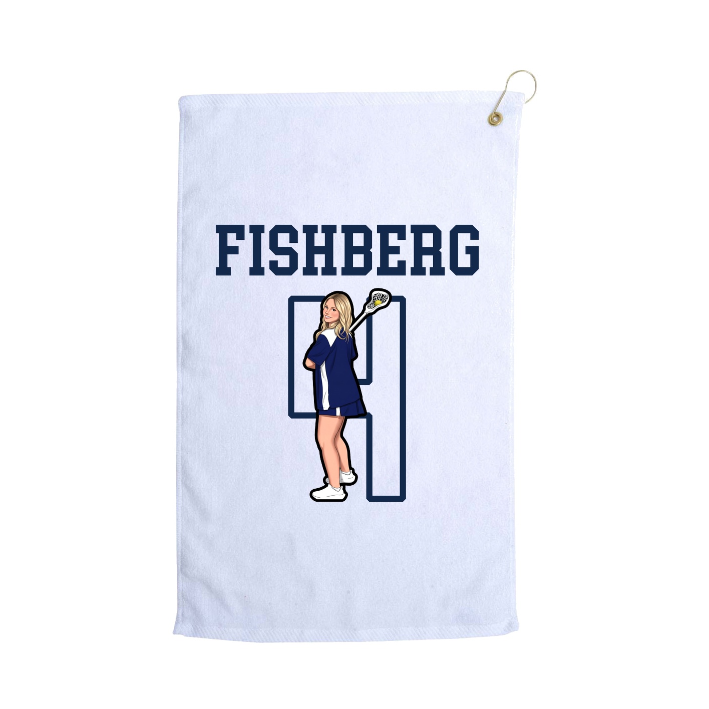 Golf Towel — Shirsey in White
