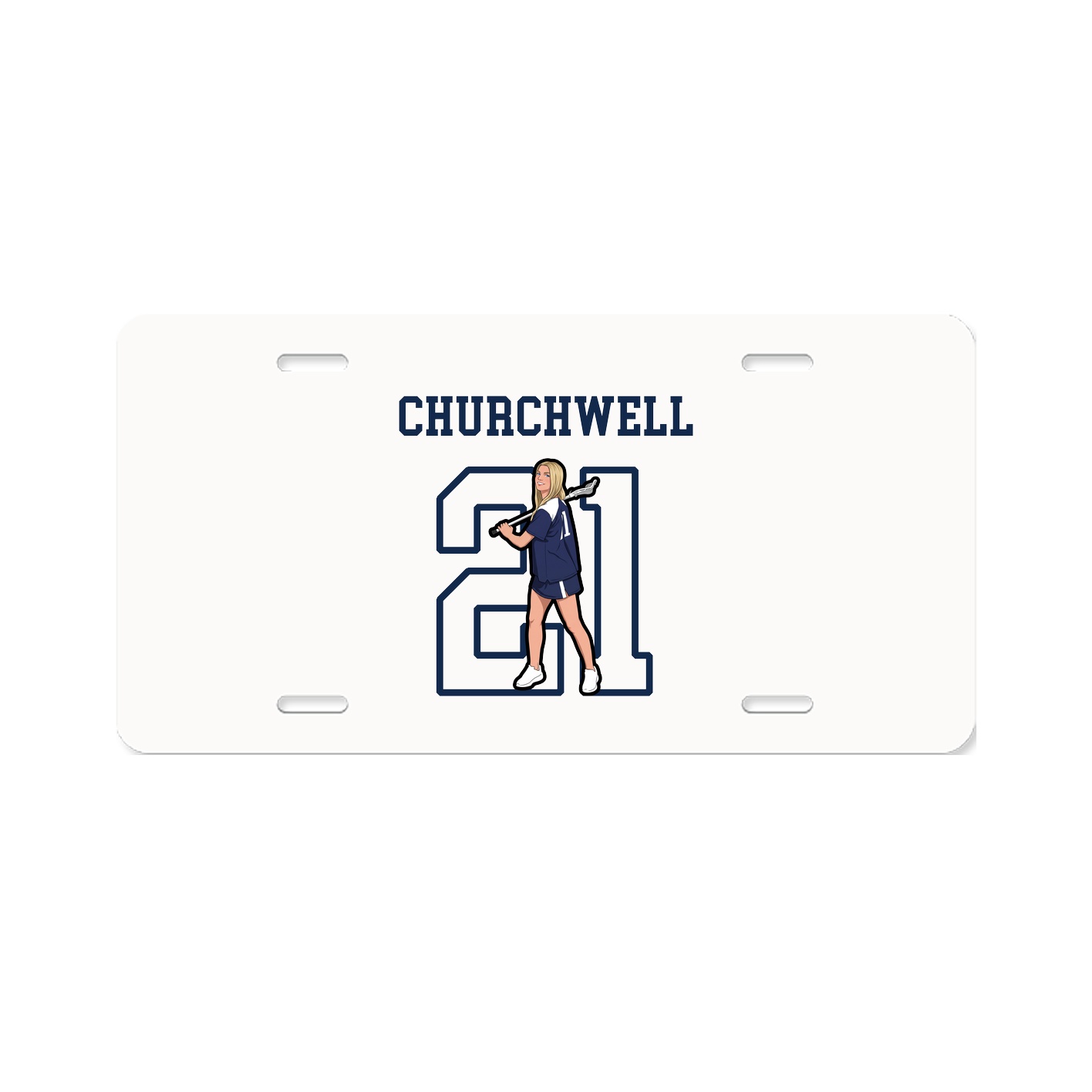 License Plate — Shirsey in Classic