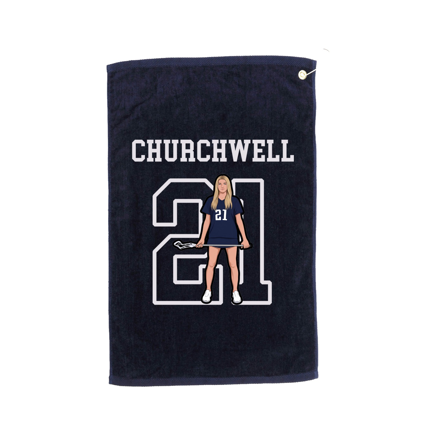 Golf Towel — Shirsey in Navy