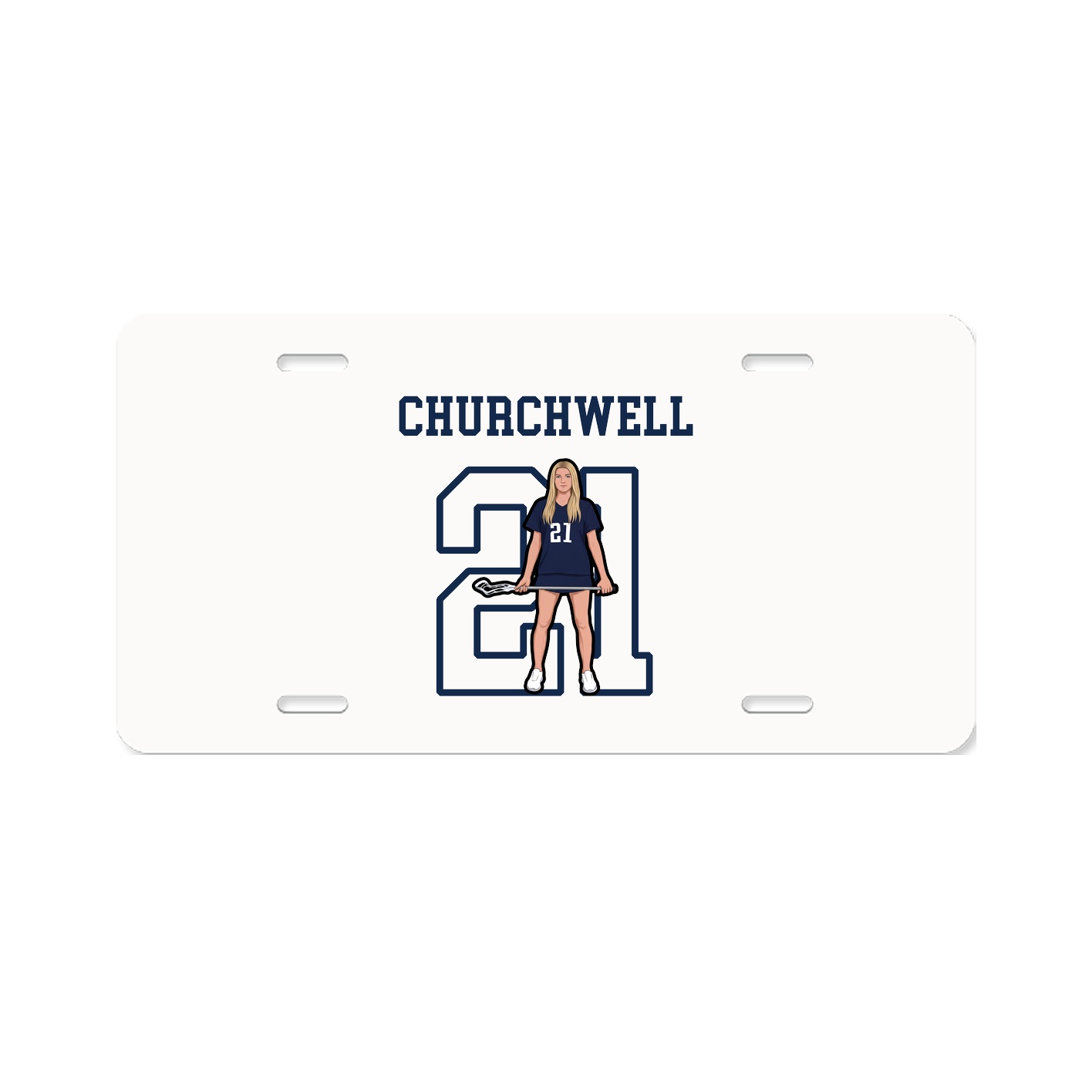 License Plate — Shirsey in Classic