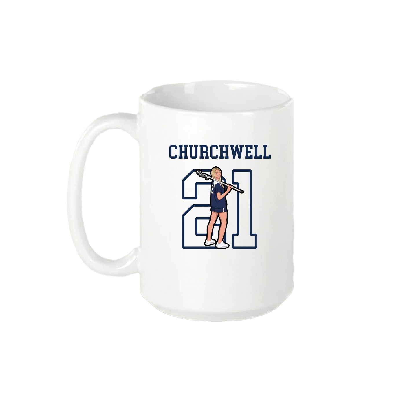 15oz Coffee Mug — Shirsey in White