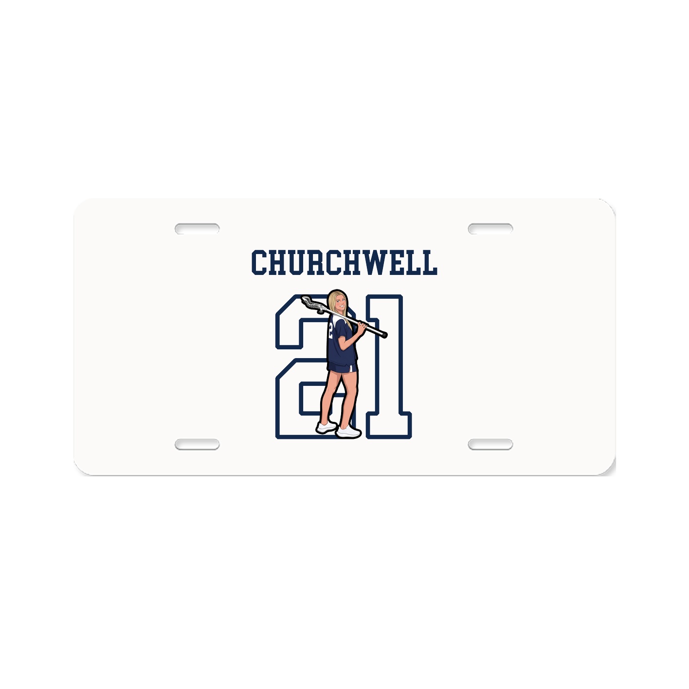 License Plate — Shirsey in Classic