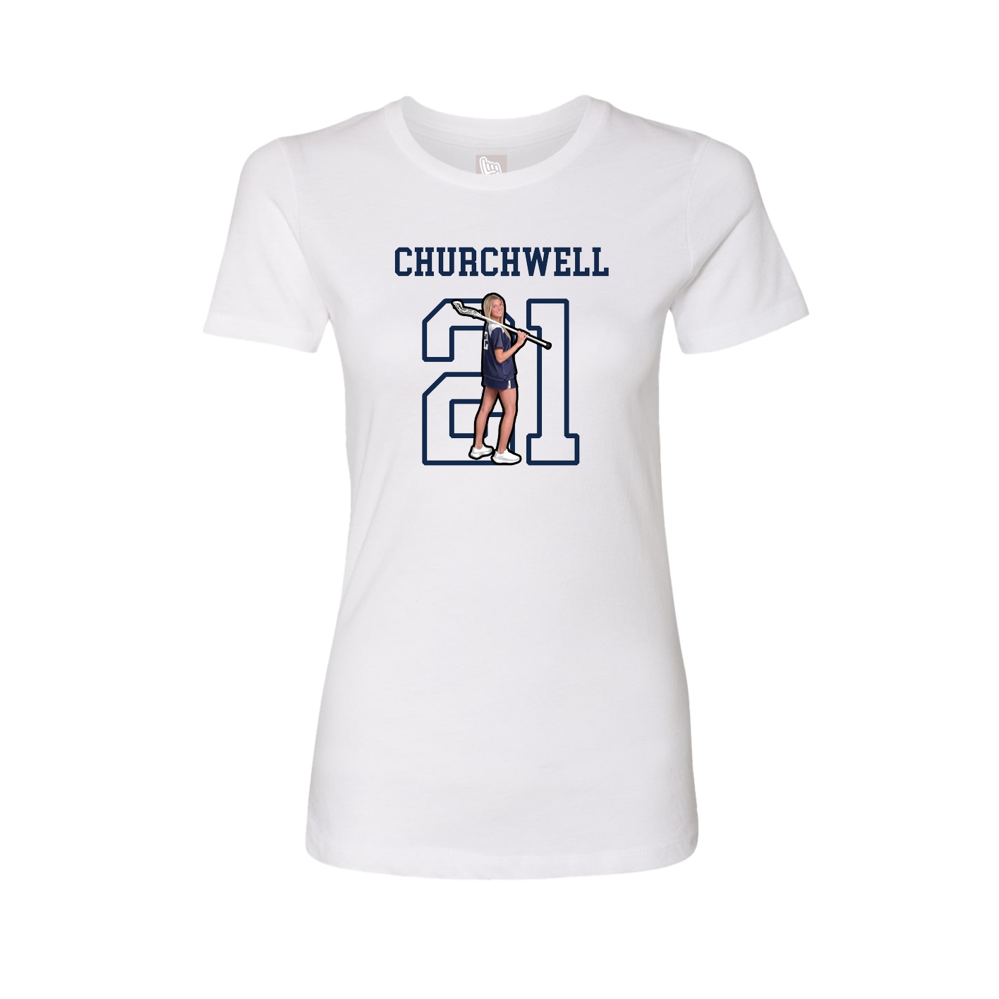 Fitted Women's Tee — Shirsey in White