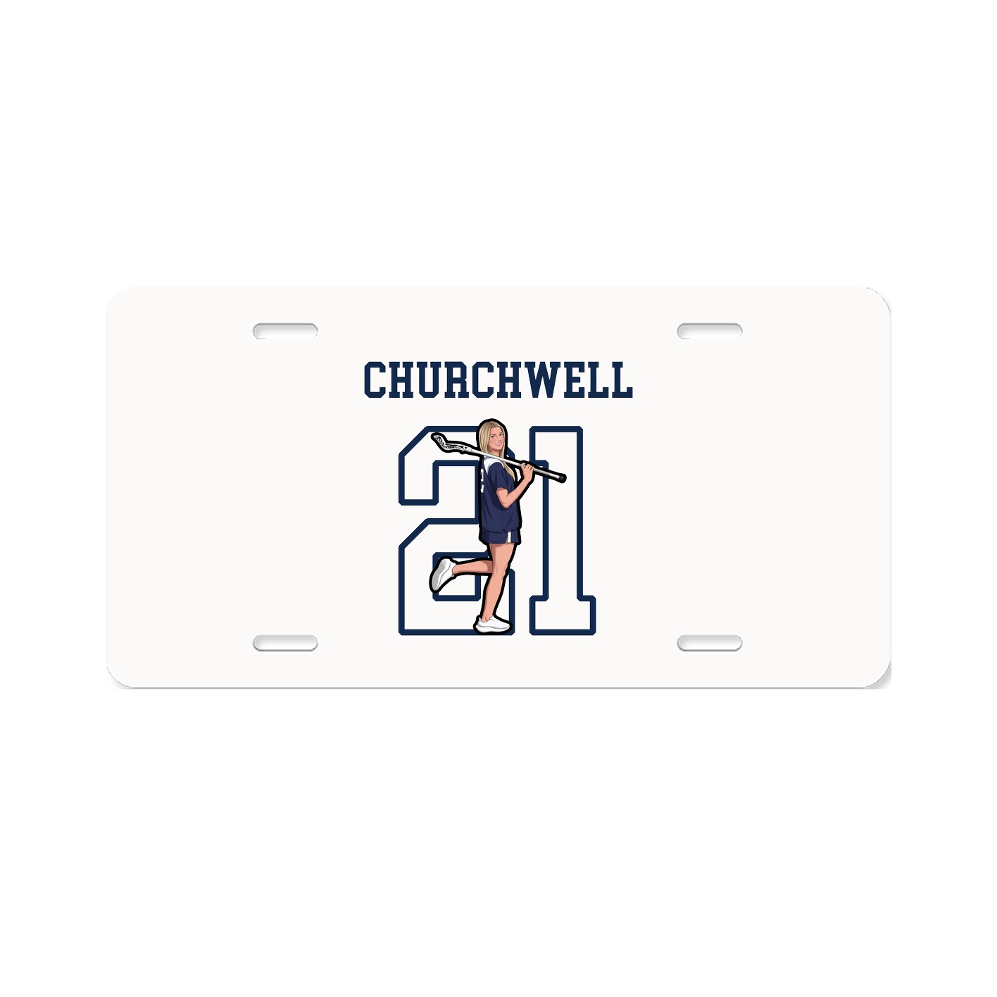 License Plate — Shirsey in Classic