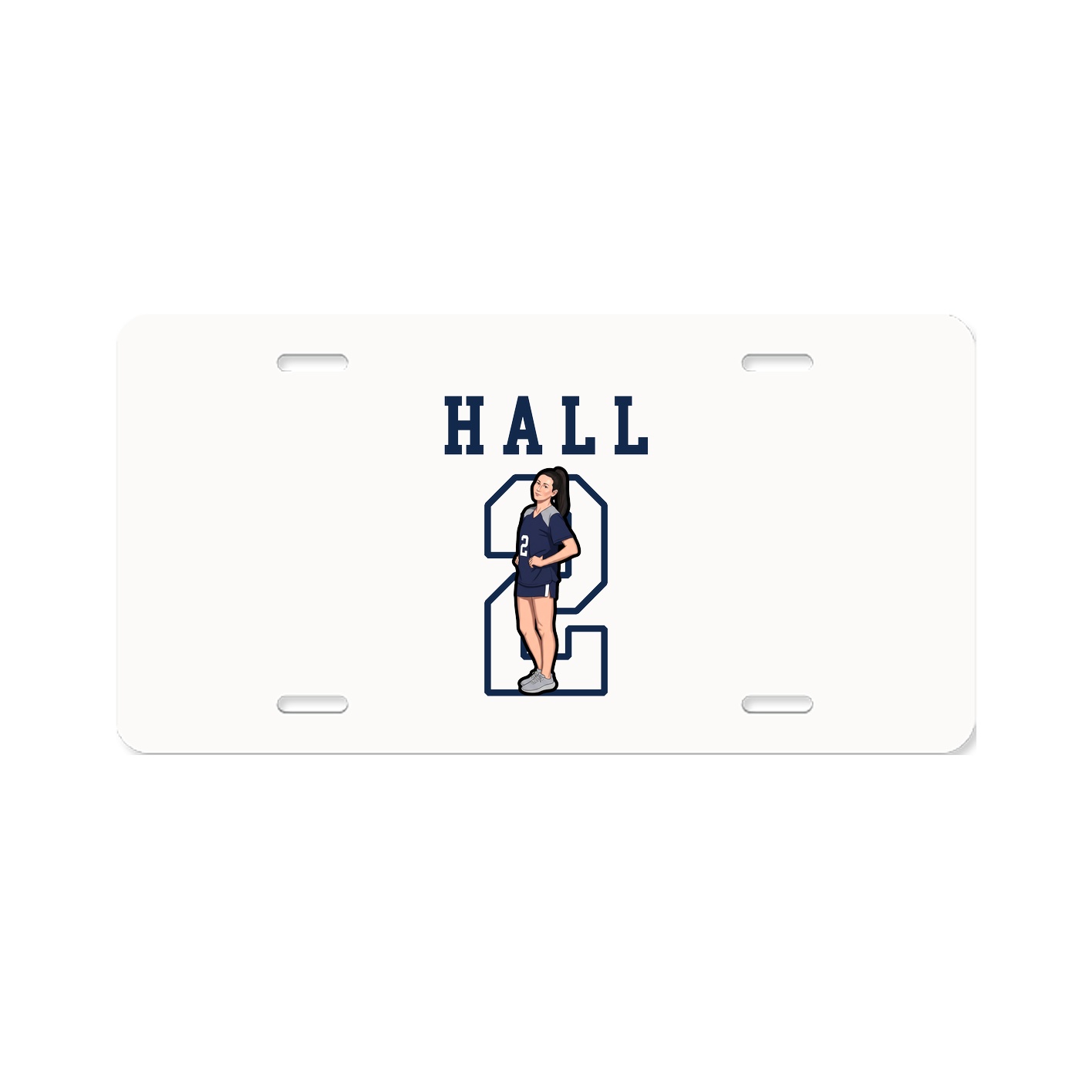 License Plate — Shirsey in Classic