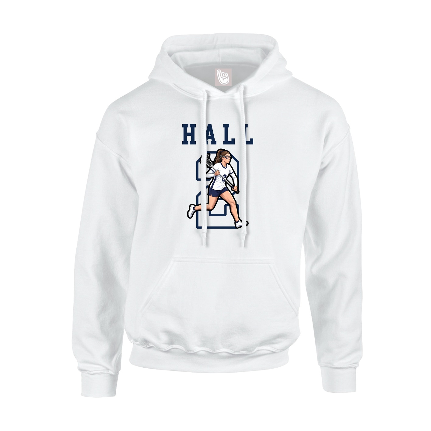 Youth Hoodie — Shirsey in White