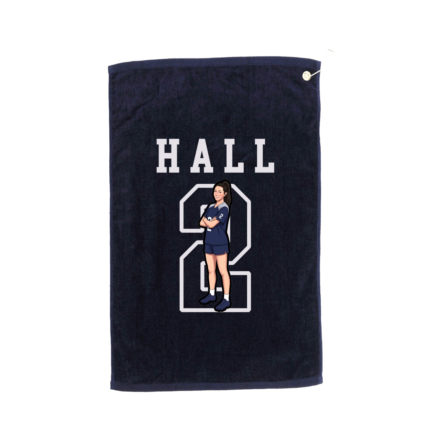 Golf Towel — Shirsey in Navy