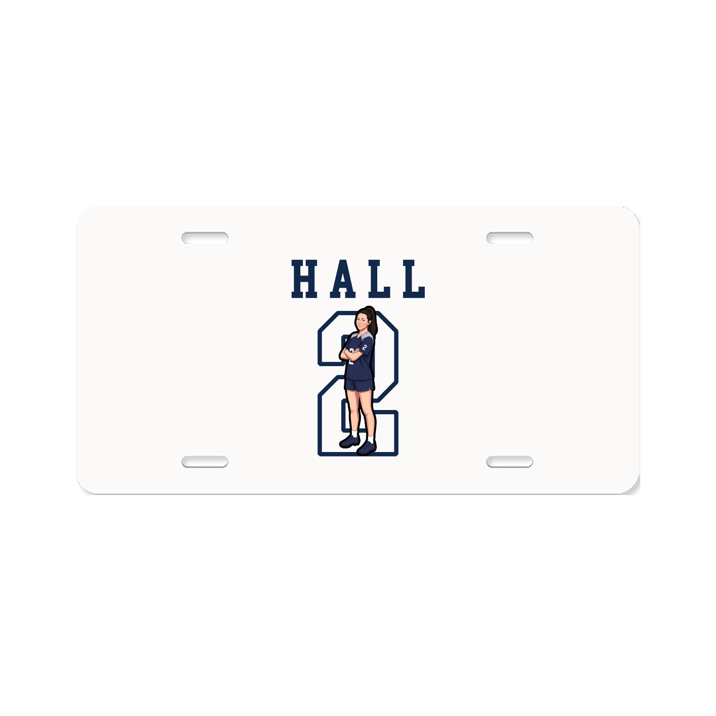 License Plate — Shirsey in Classic