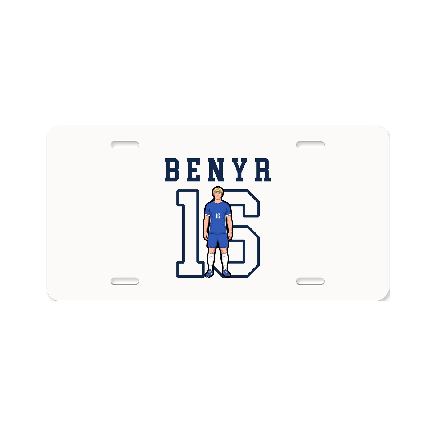 License Plate — Shirsey in Classic