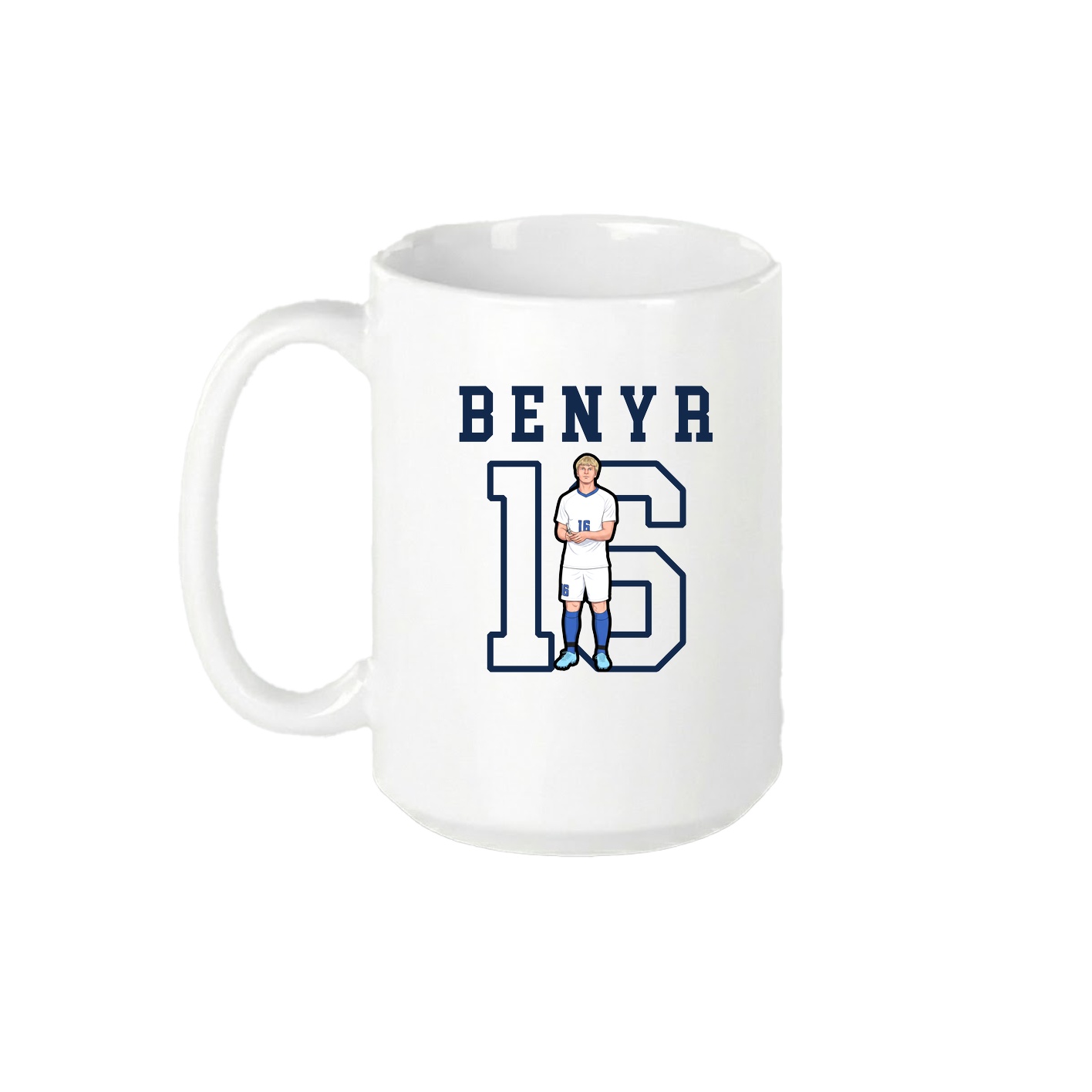15oz Coffee Mug — Shirsey in White