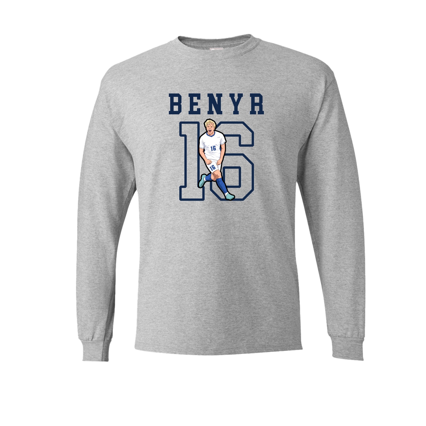 Long Sleeve Tee — Shirsey in Grey