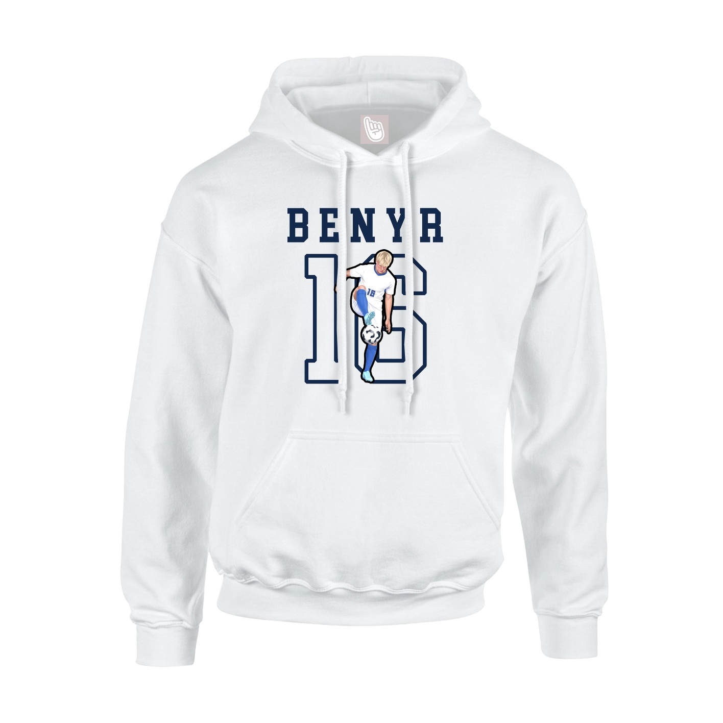 Youth Hoodie — Shirsey in White