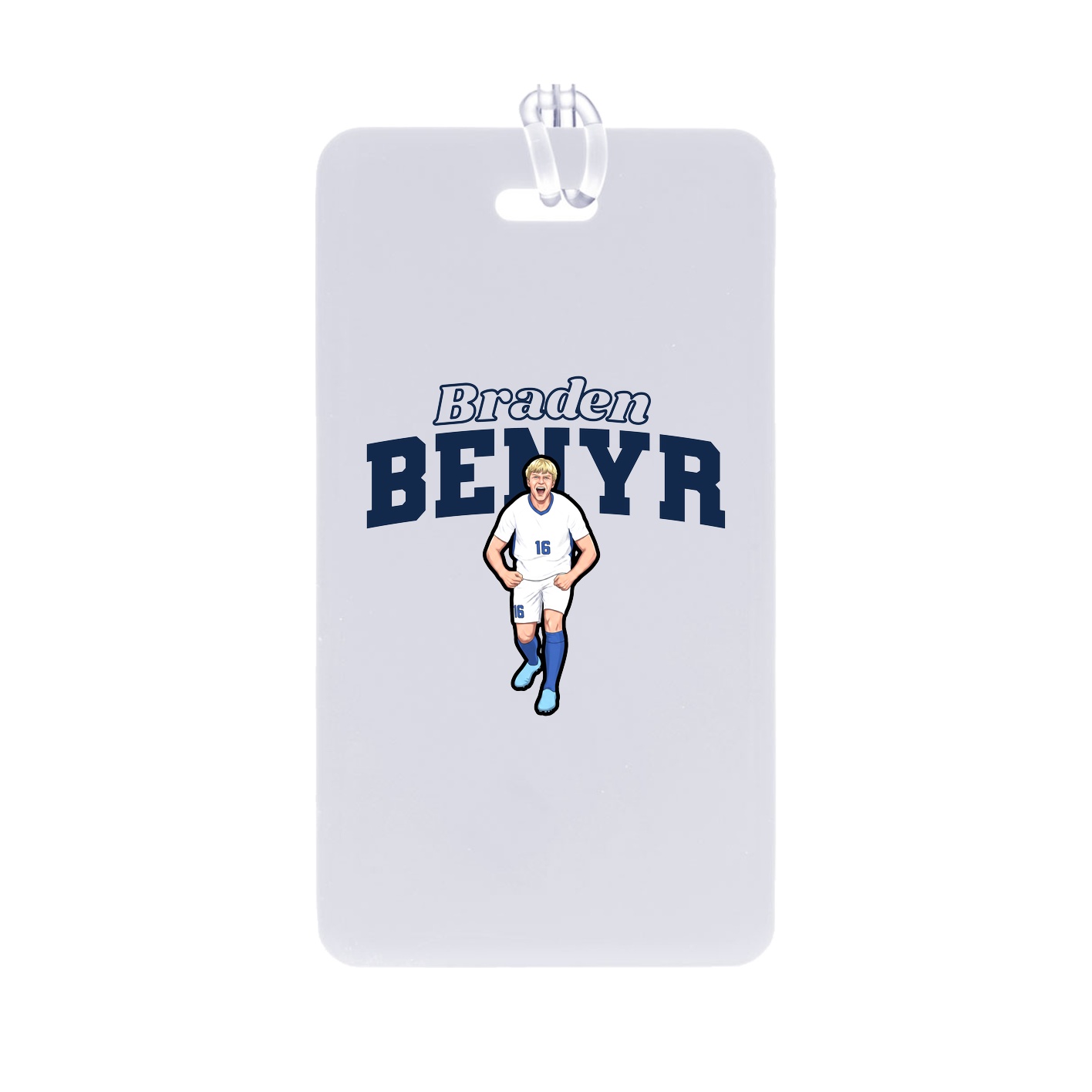 Bag Tag — Name Arch in Classic