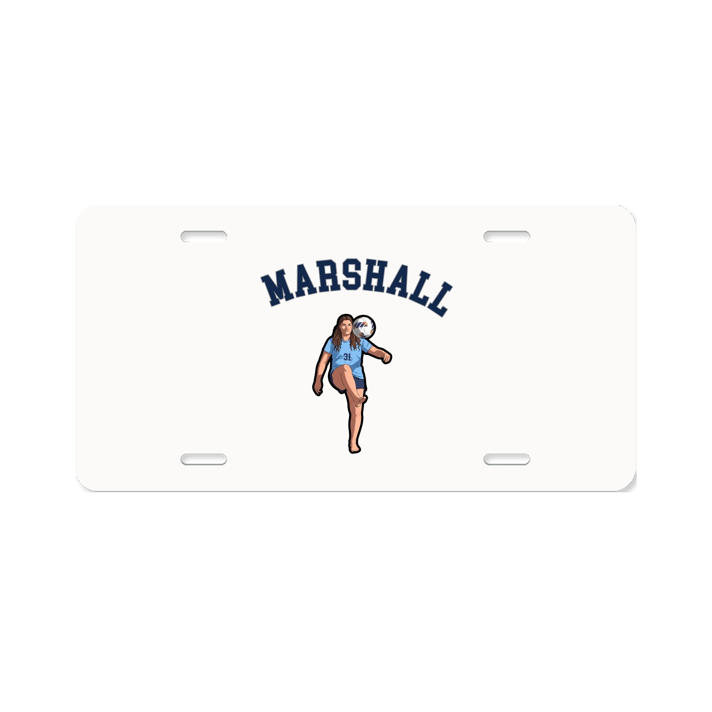 License Plate — Shirsey Arch in Classic