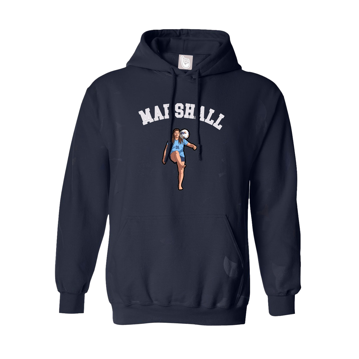 Hoodie — Shirsey Arch in Navy