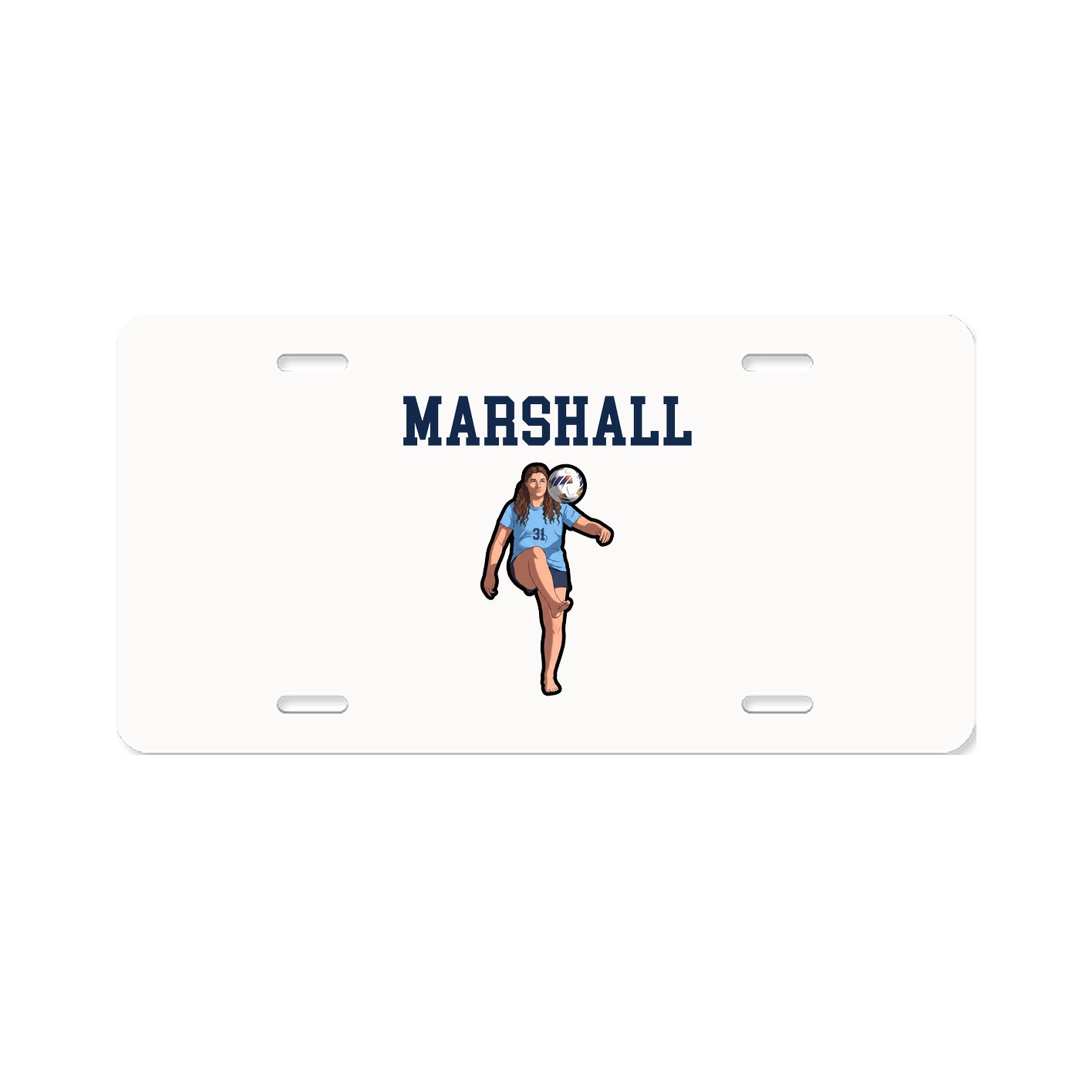 License Plate — Shirsey in Classic