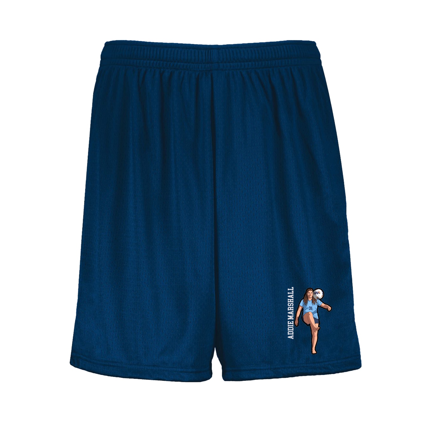 Shorts — Name Vertical in Navy