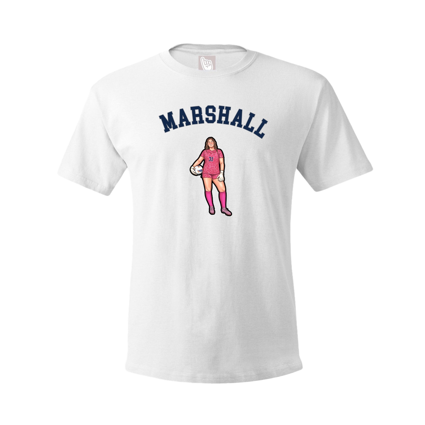 Youth Tee — Shirsey Arch in White