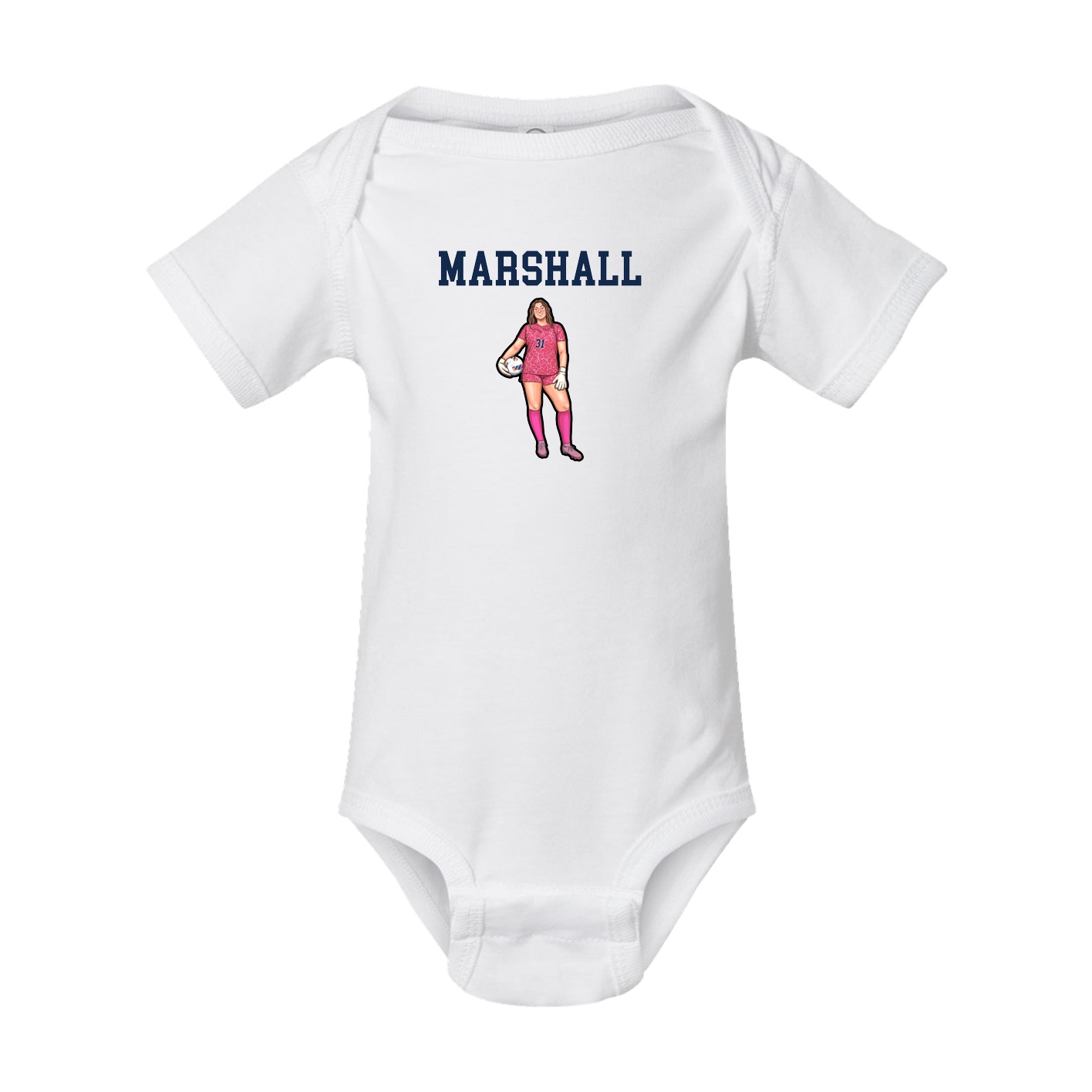 Baby Onesie — Shirsey in White