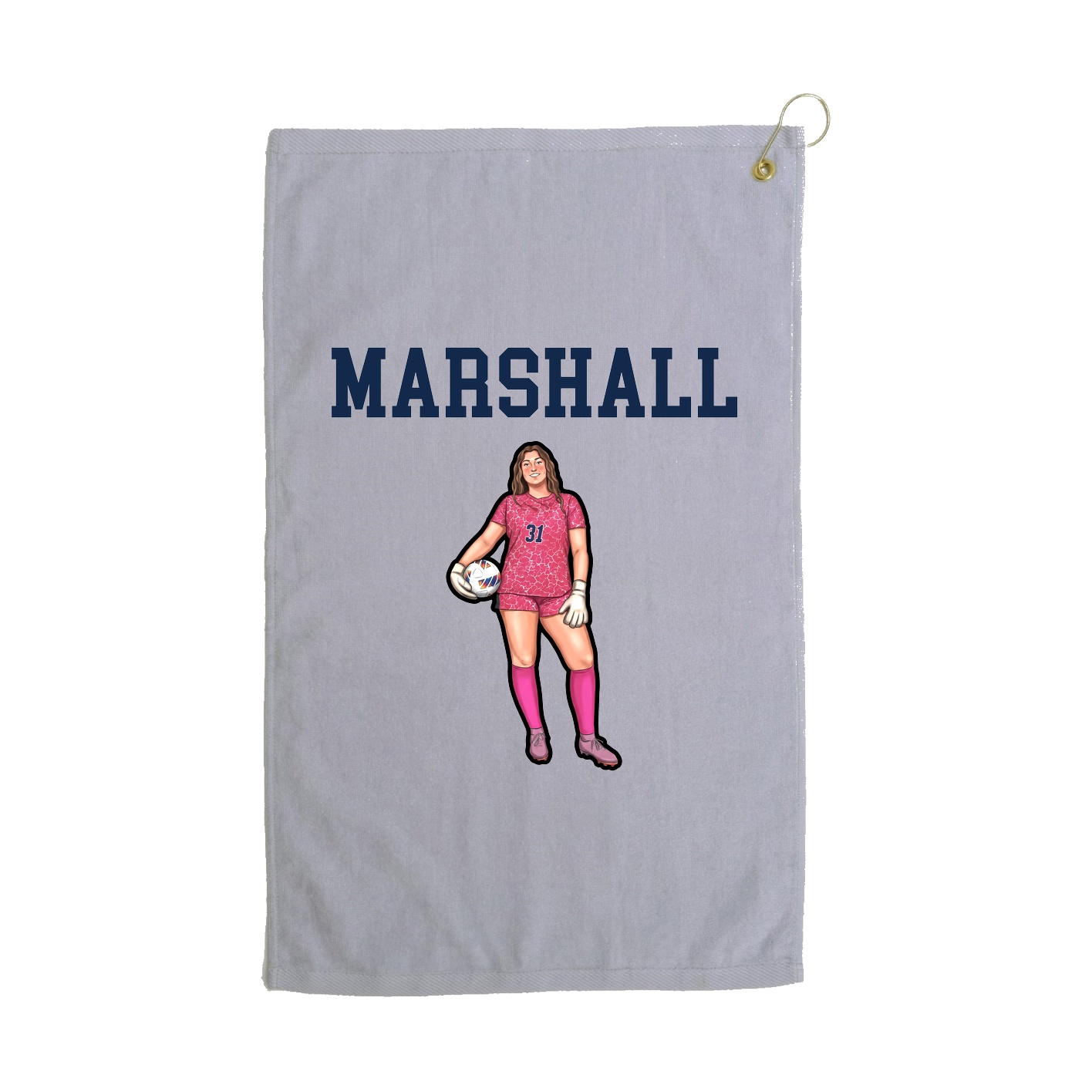 Golf Towel — Shirsey in Grey