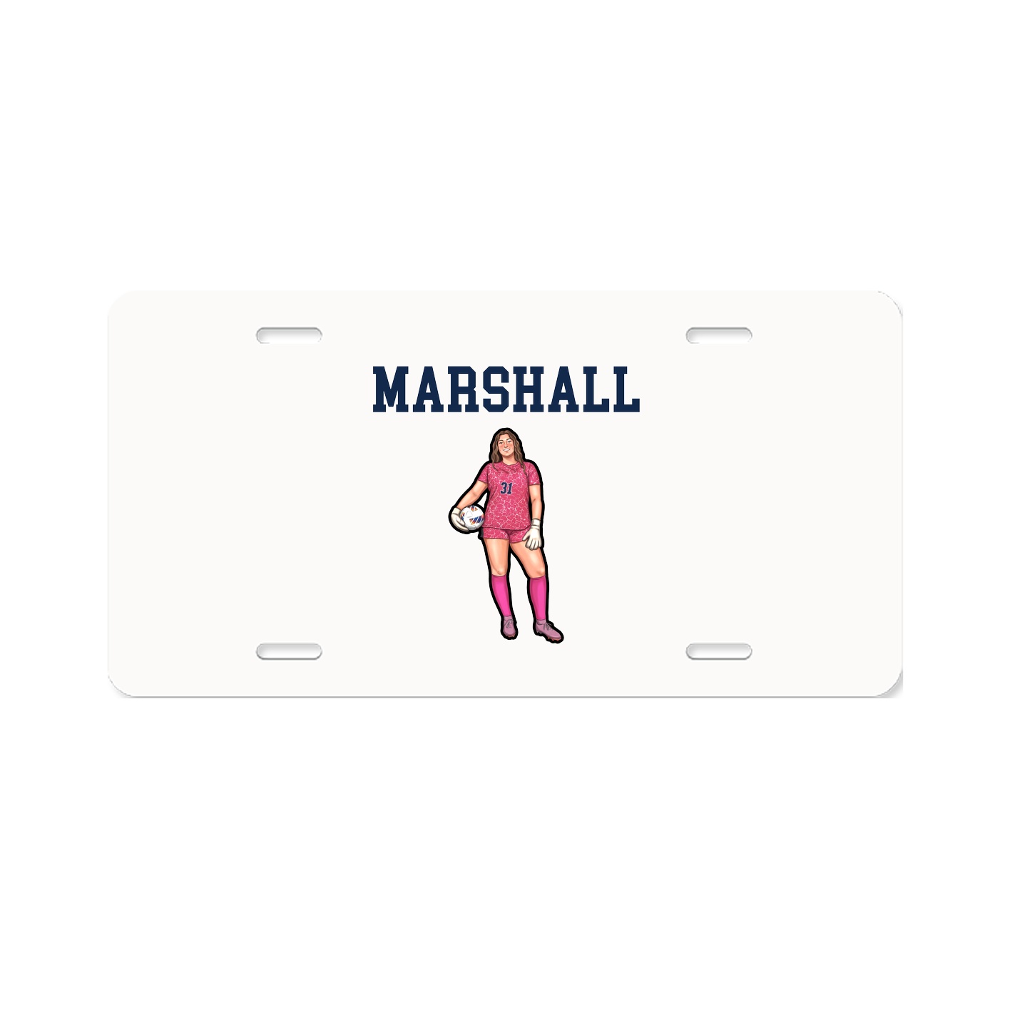 License Plate — Shirsey in Classic