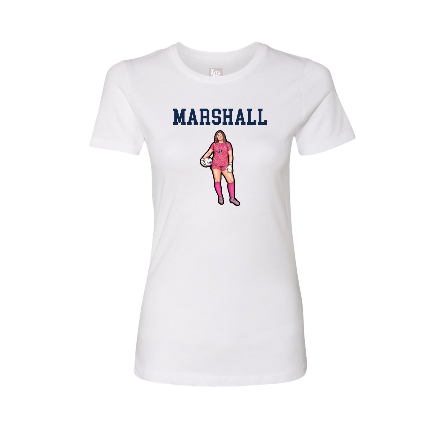 Fitted Women's Tee — Shirsey in White