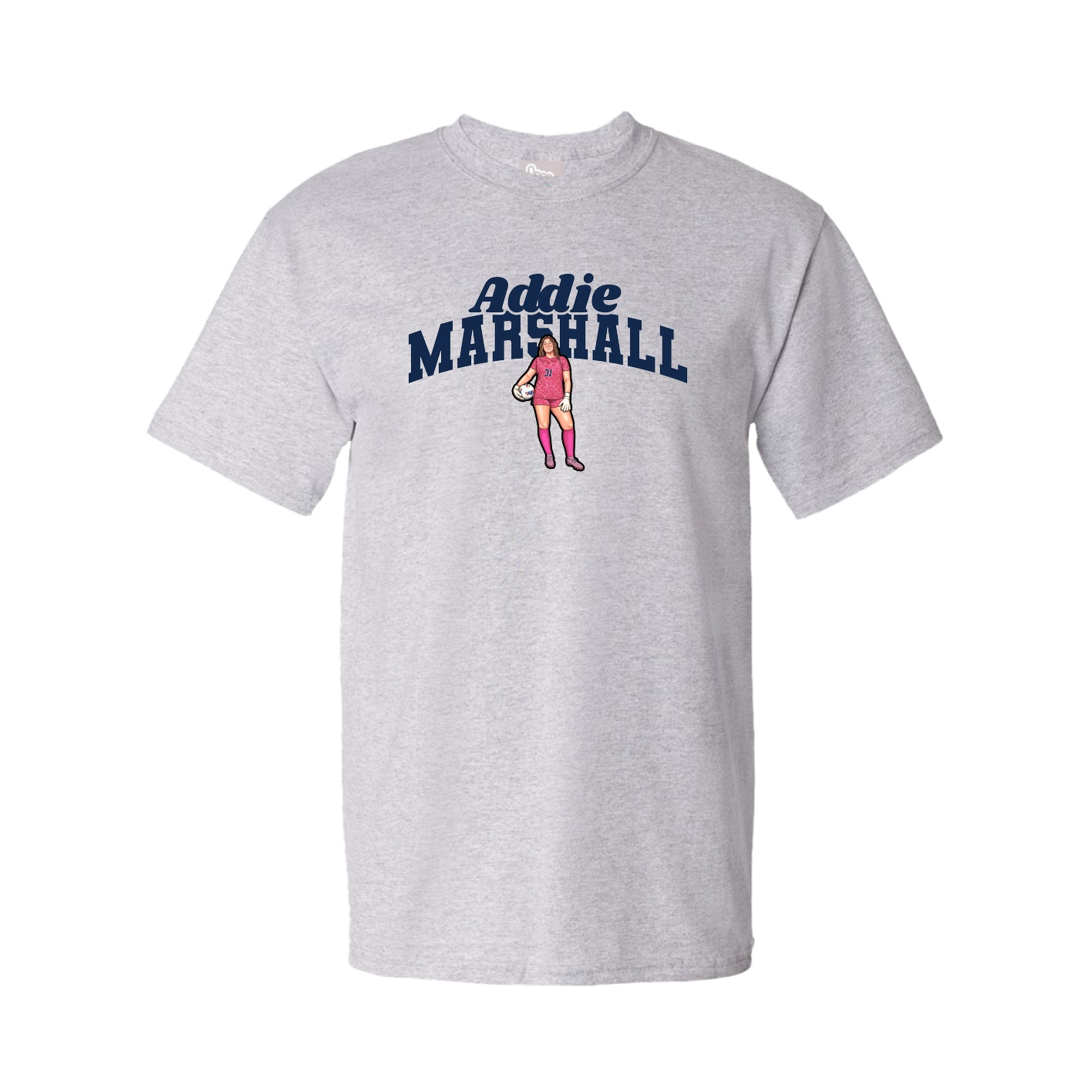 Youth Tee — Signature Arch in Grey