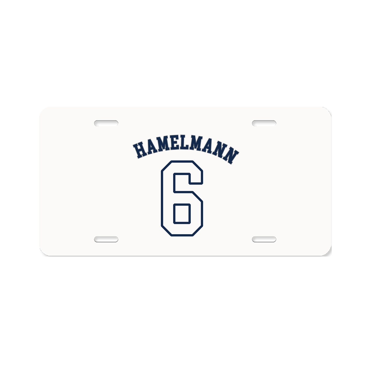 License Plate — Shirsey Arch in Classic