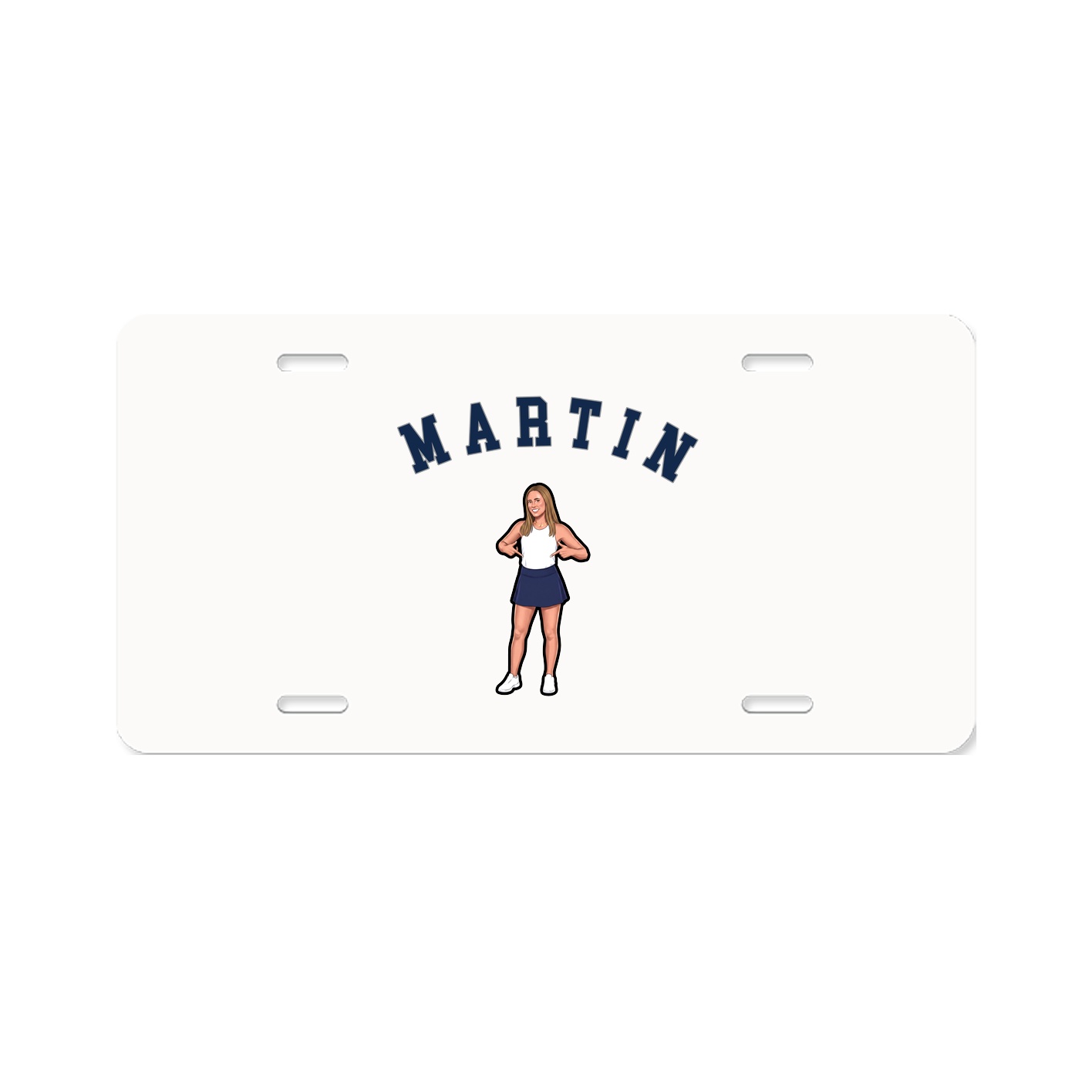 License Plate — Shirsey Arch in Classic
