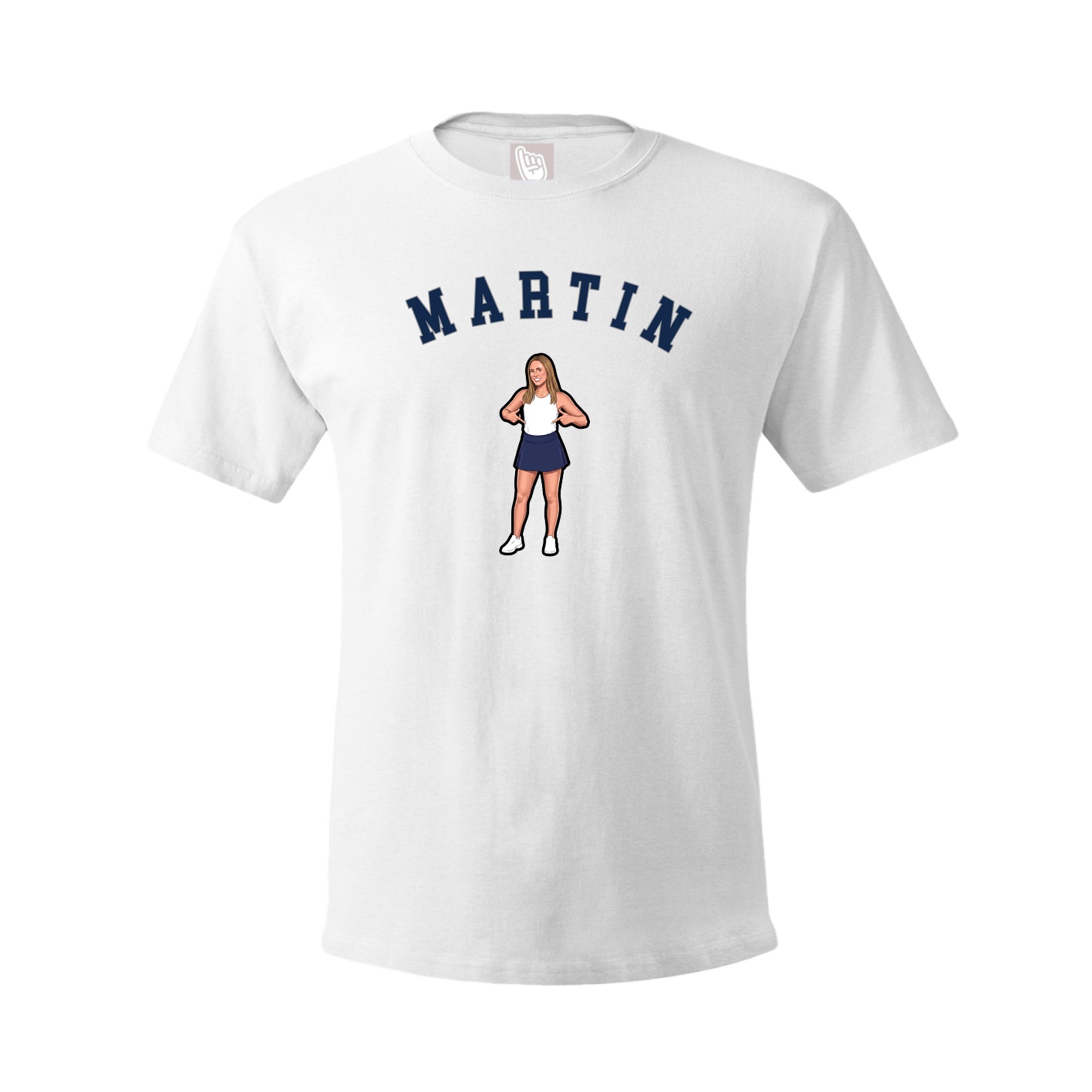 Tee — Shirsey Arch in White