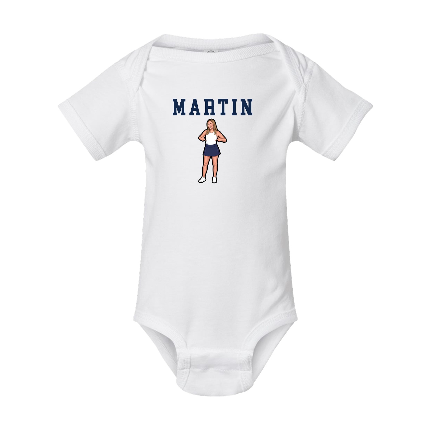 Baby Onesie — Shirsey in White