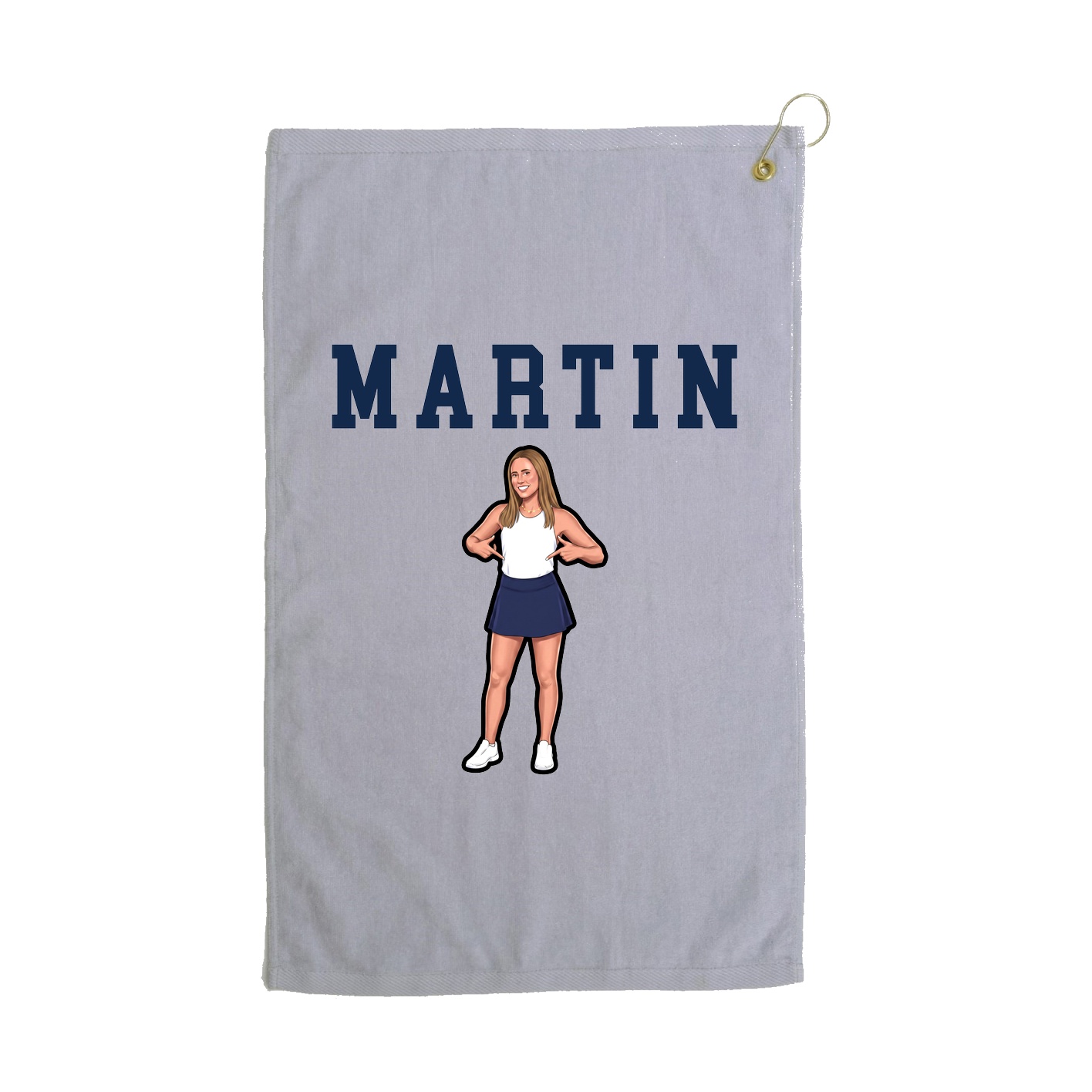 Golf Towel — Shirsey in Grey
