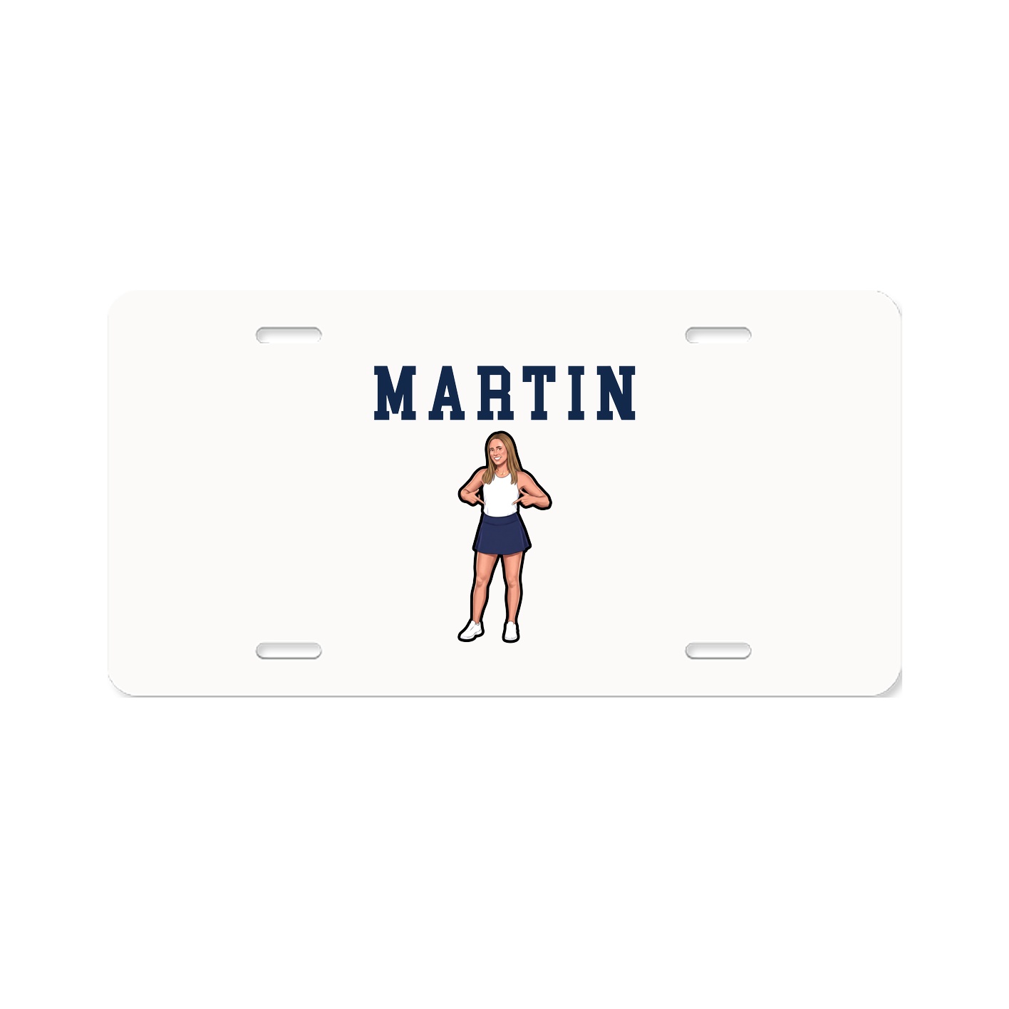 License Plate — Shirsey in Classic