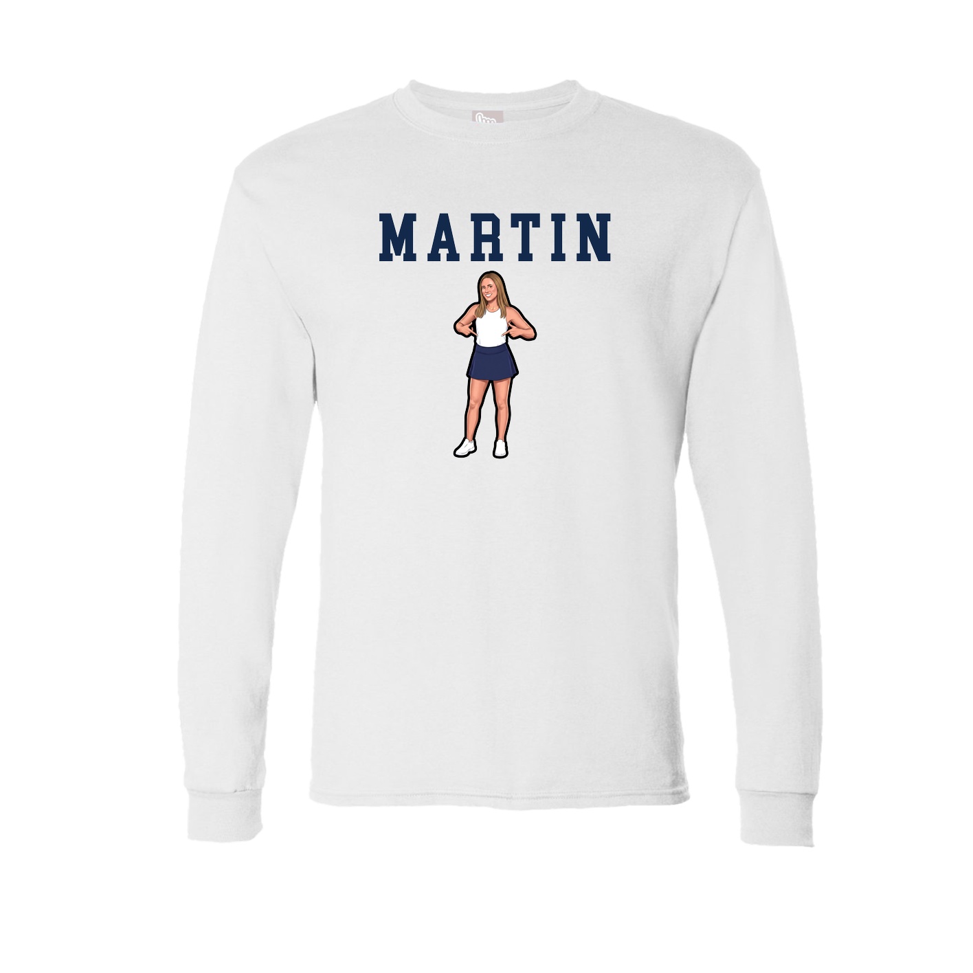 Long Sleeve Tee — Shirsey in White