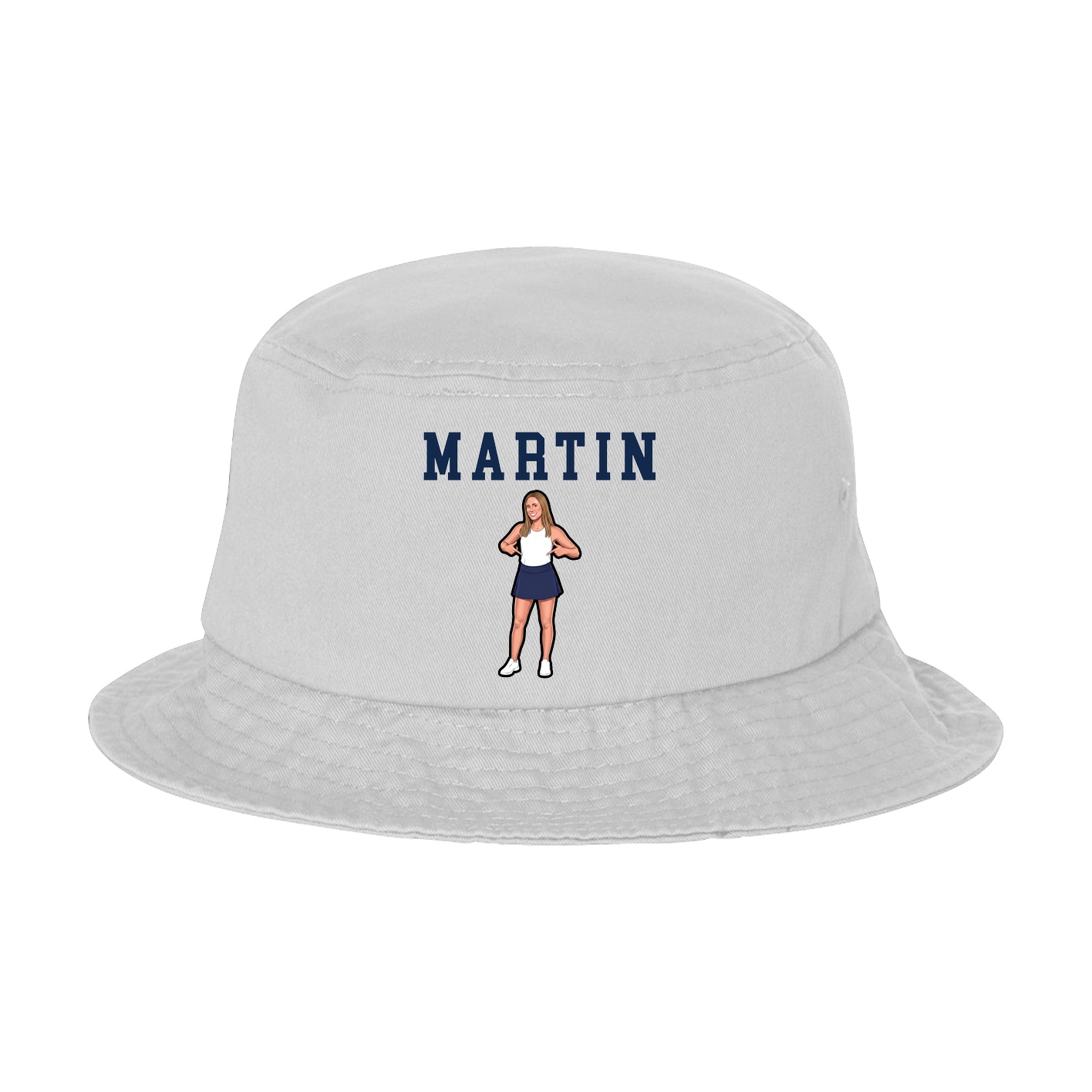 Bucket Cap — Shirsey in White