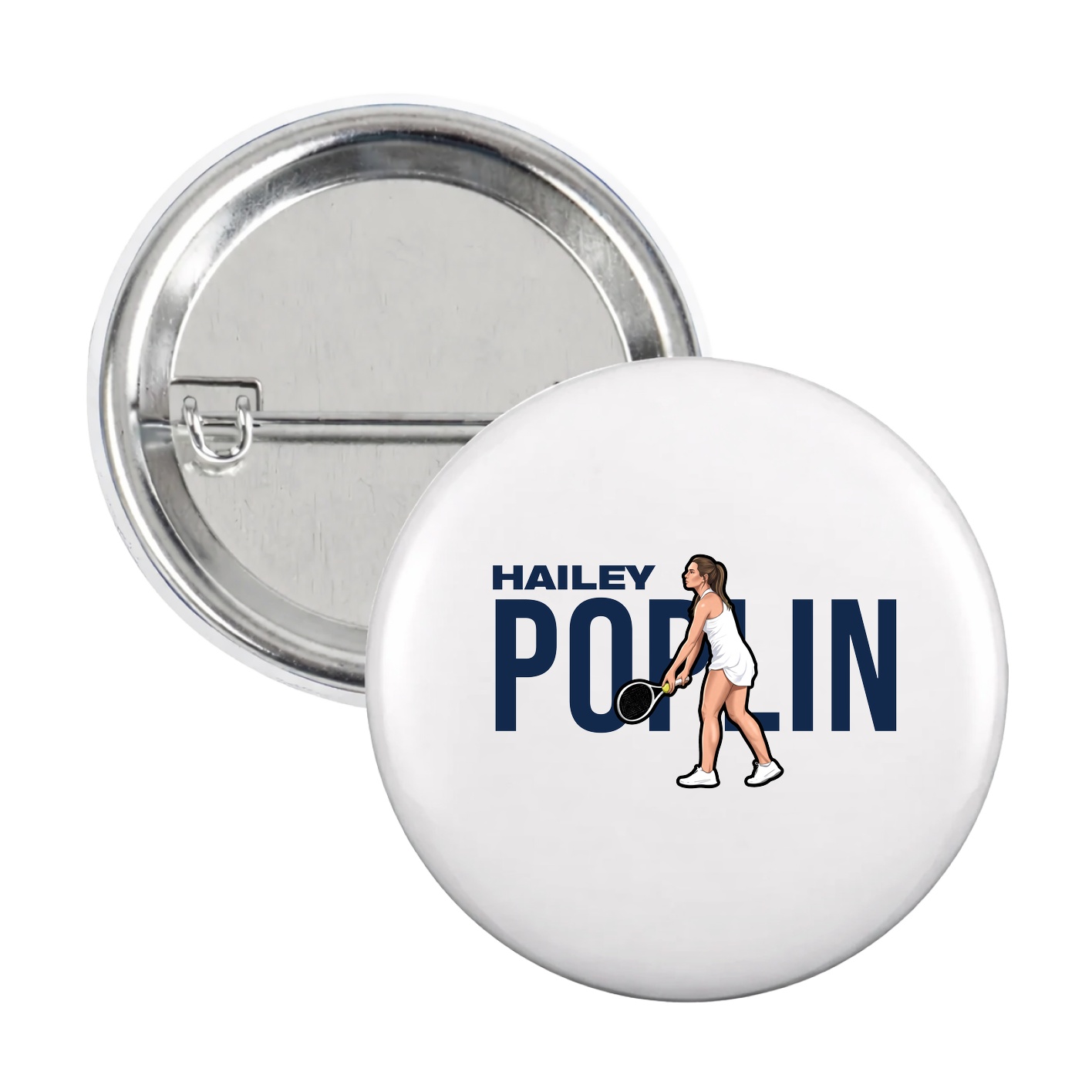 Game Day Button — Player Name in White