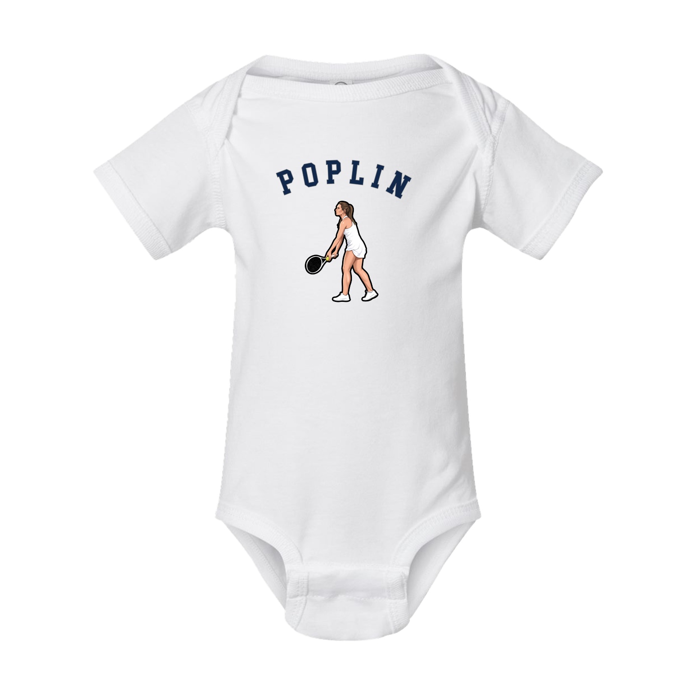 Baby Onesie — Shirsey Arch in White