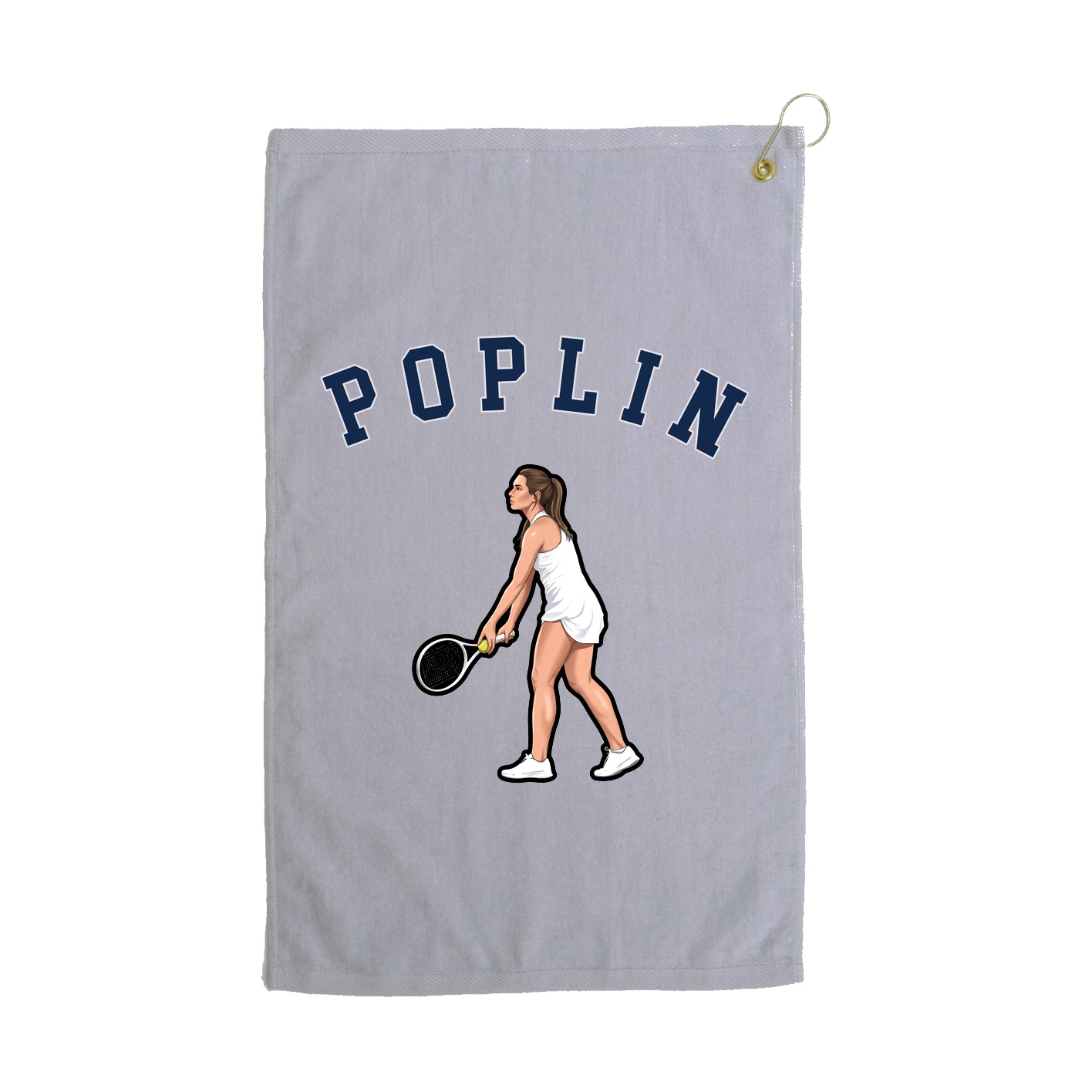 Golf Towel — Shirsey Arch in Grey