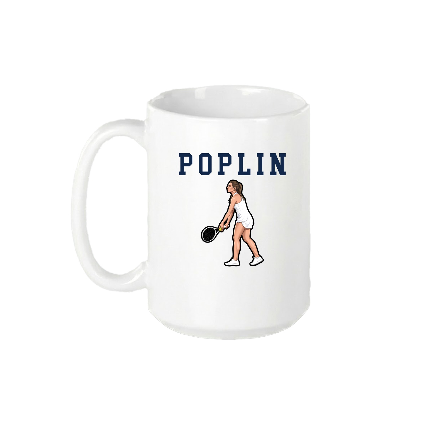15oz Coffee Mug — Shirsey in White