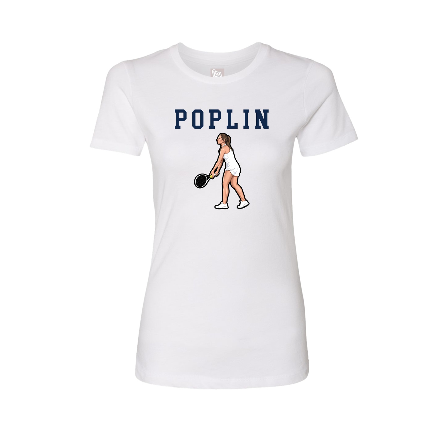 Fitted Women's Tee — Shirsey in White